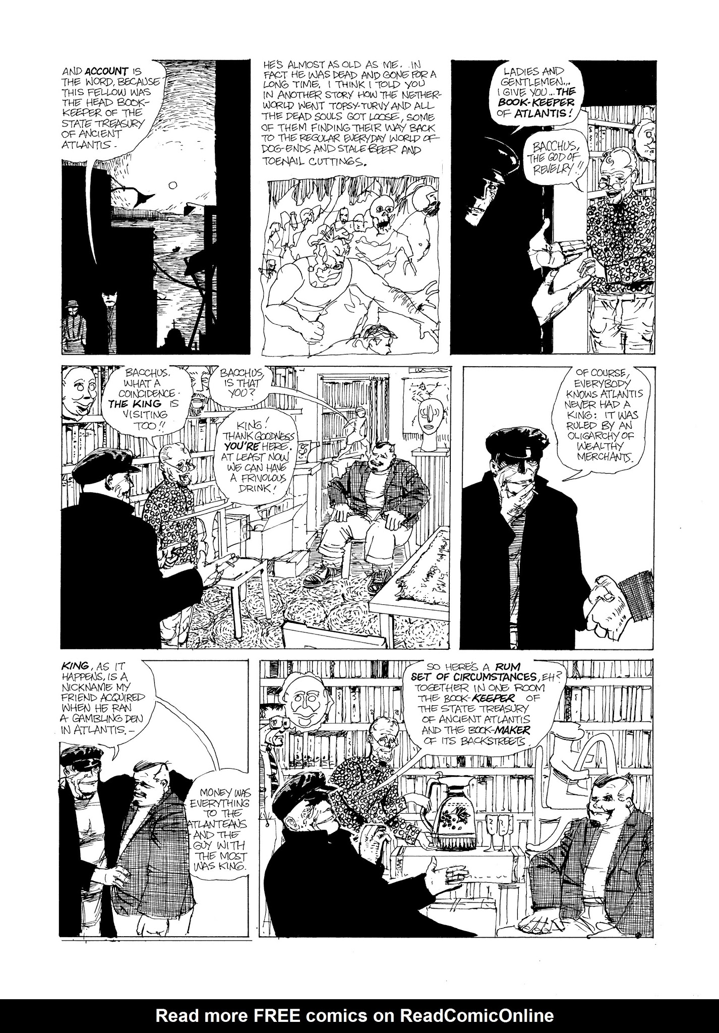 Read online Eddie Campbell's Bacchus comic -  Issue # TPB 2 - 74