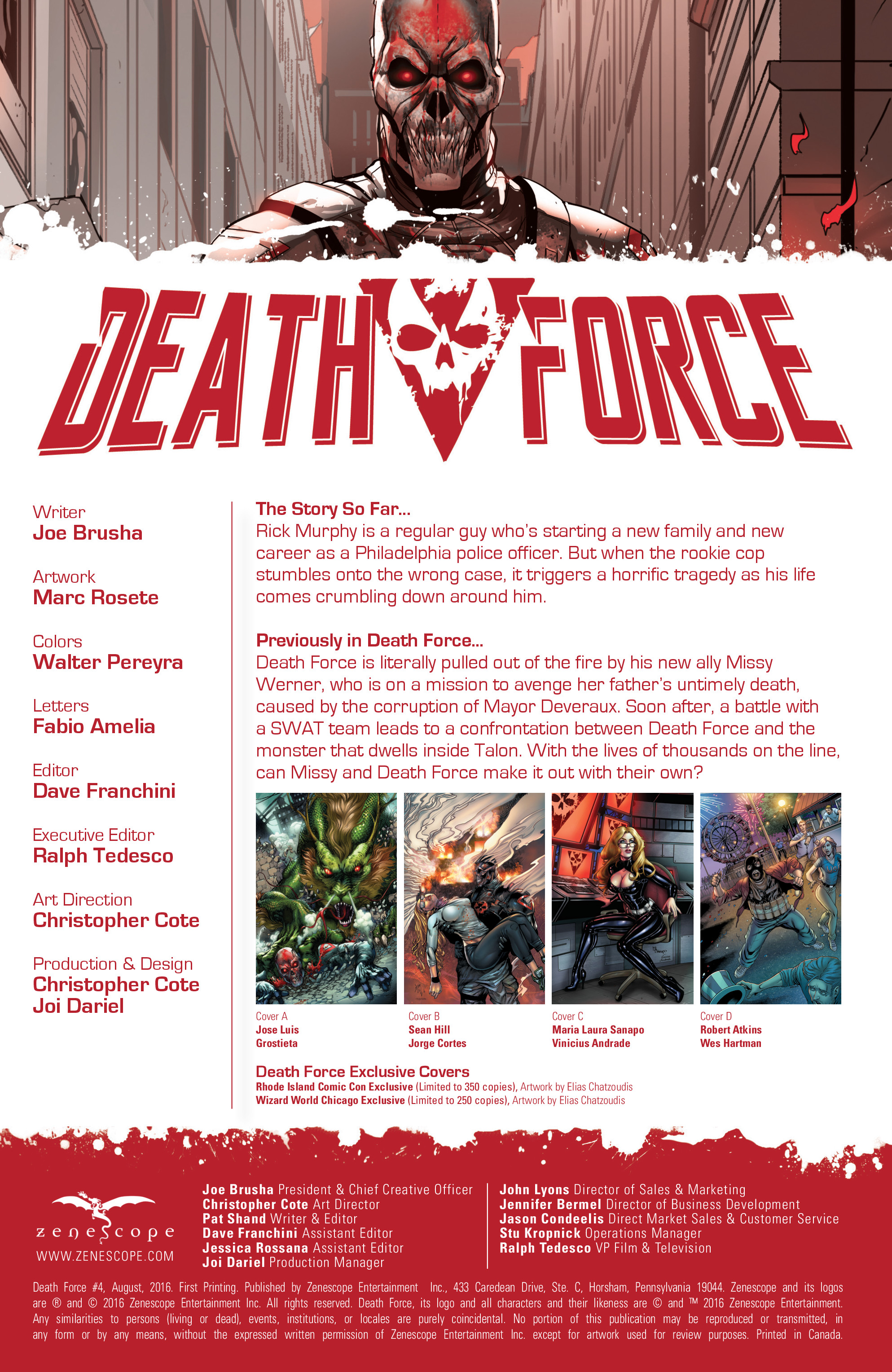 Read online Death Force comic -  Issue #4 - 2