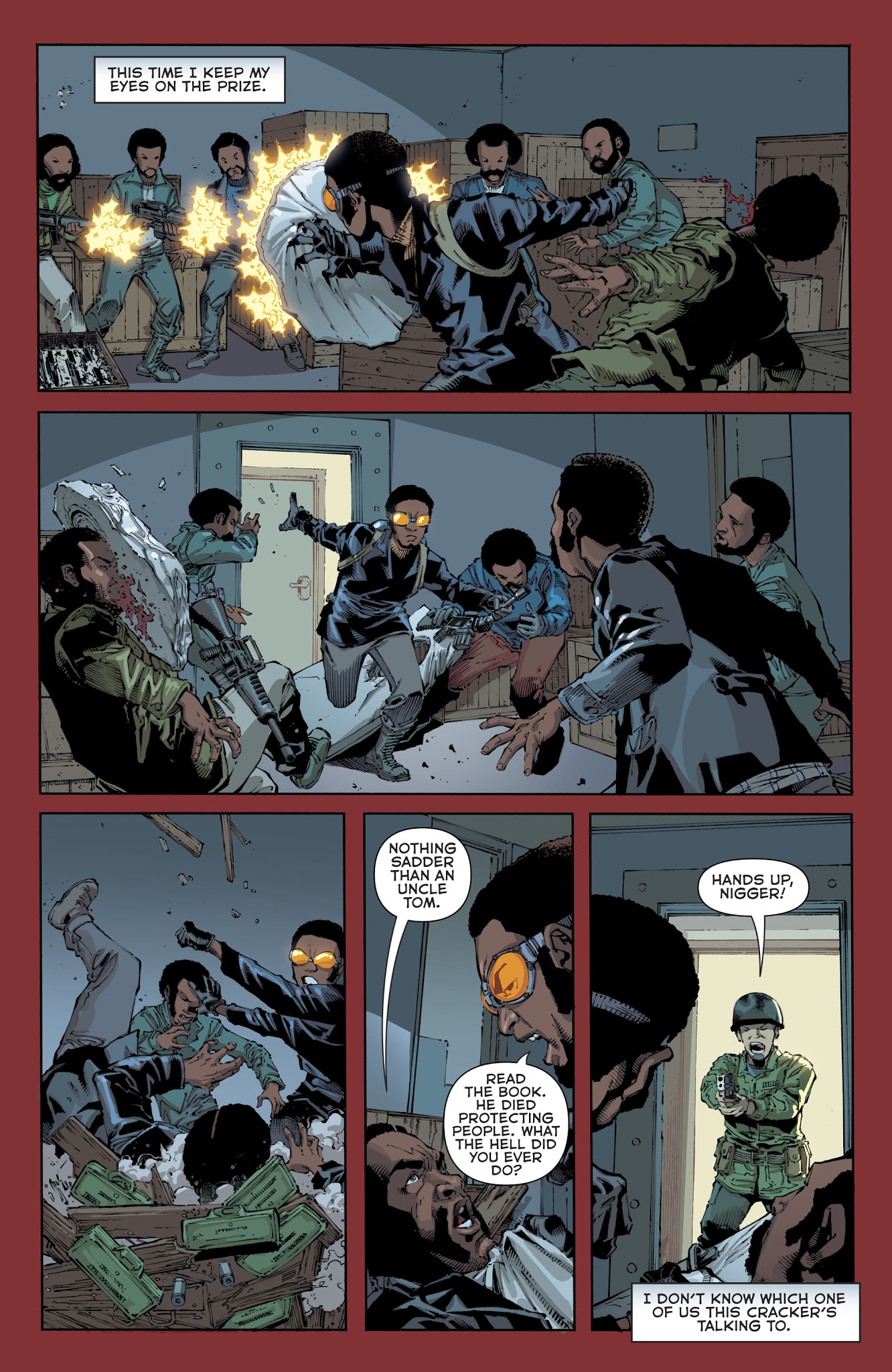 Read online The American Way: Those Above and Those Below comic -  Issue #1 - 21