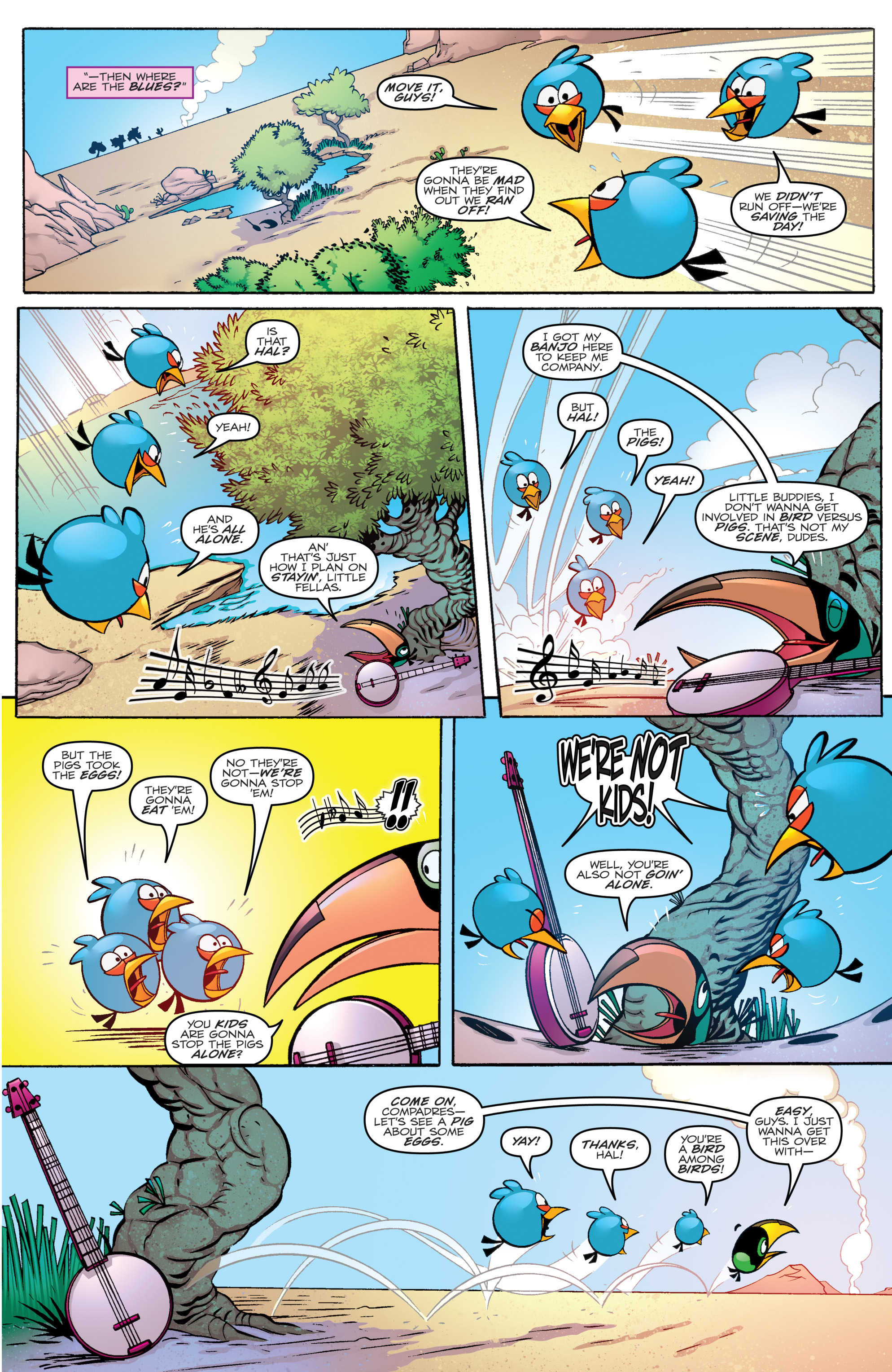 Read online Angry Birds Transformers comic -  Issue #1 - 11