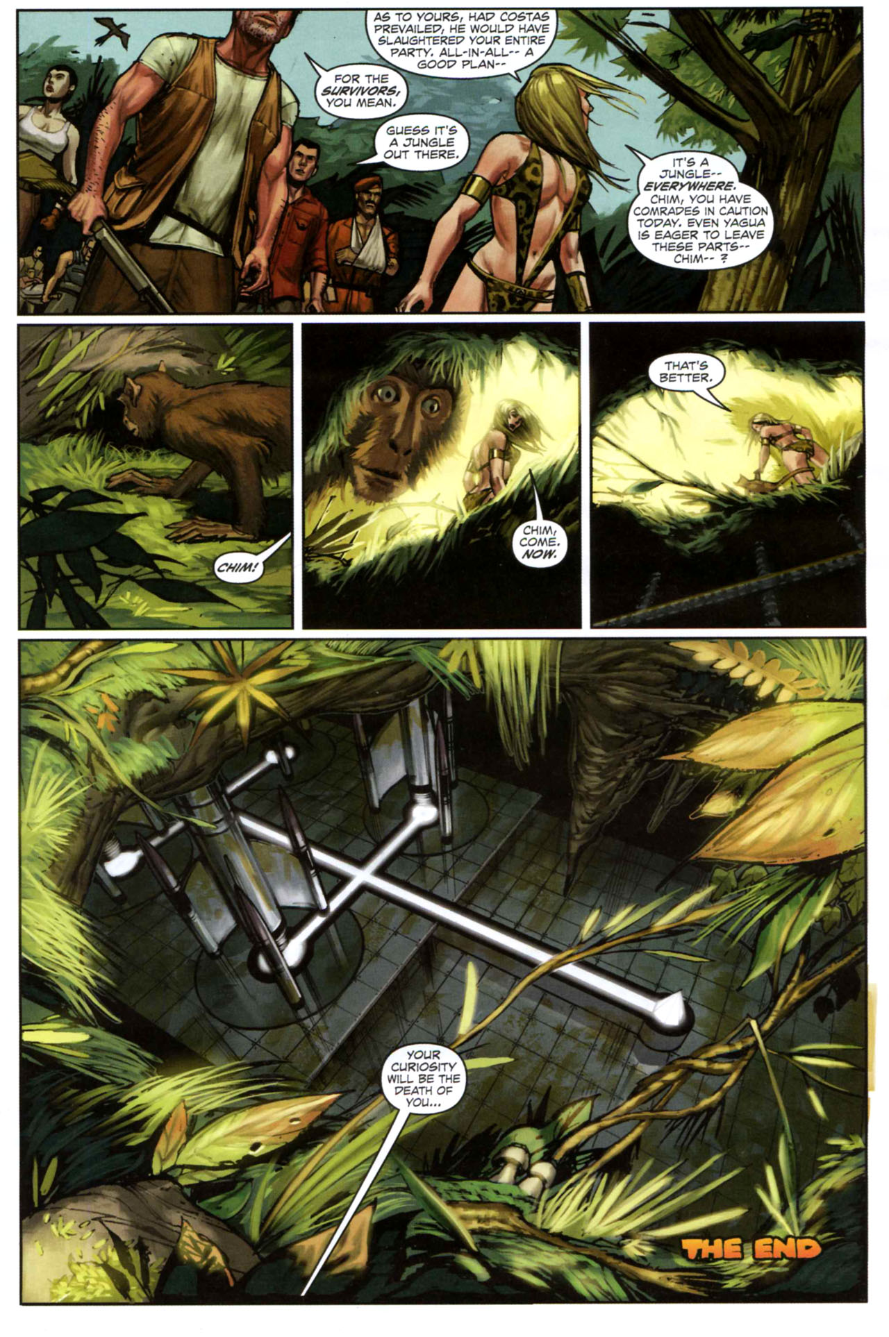 Read online Sheena - Trail of the Mapinguari comic -  Issue # Full - 41