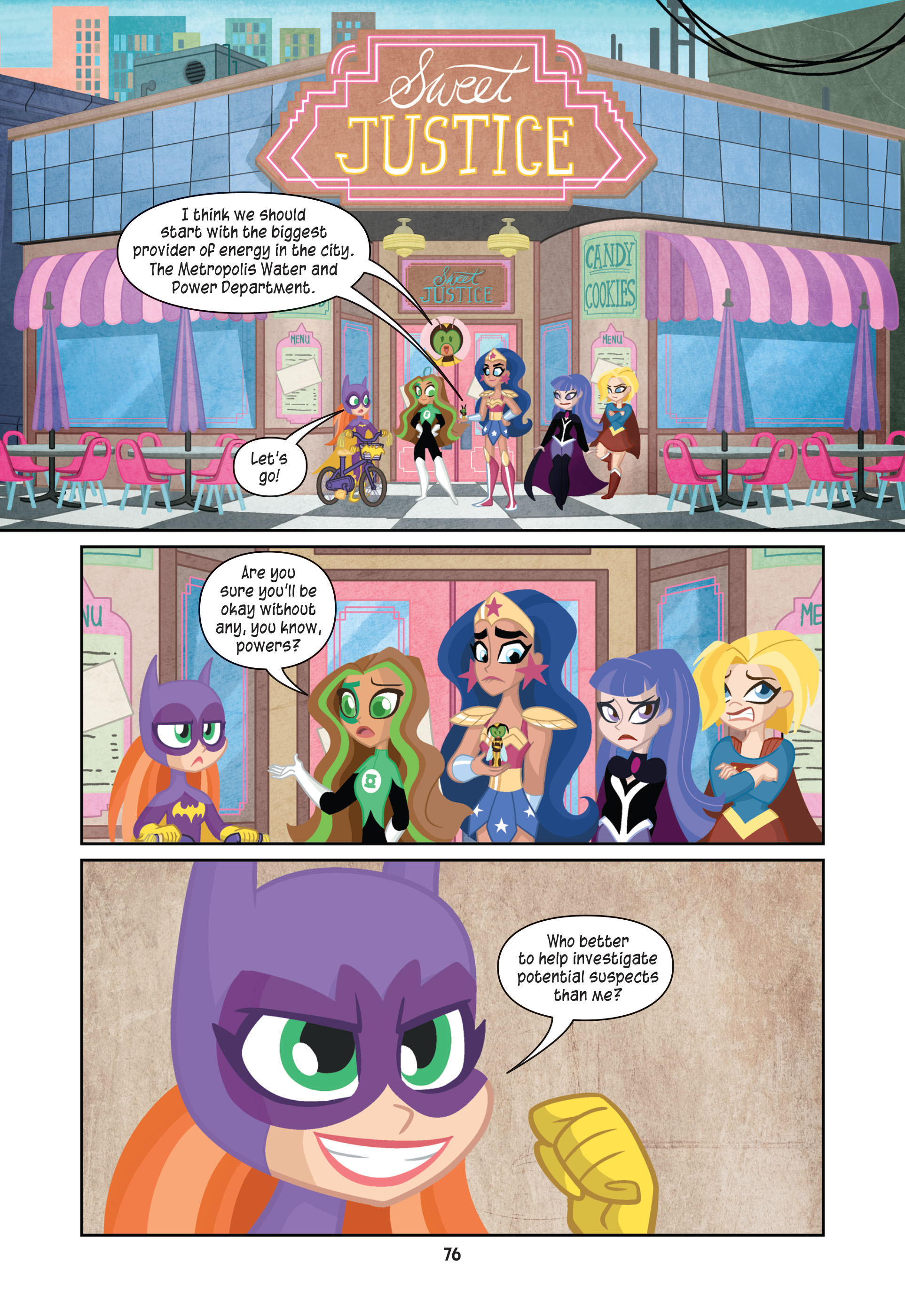 Read online DC Super Hero Girls: Powerless comic -  Issue # TPB - 75