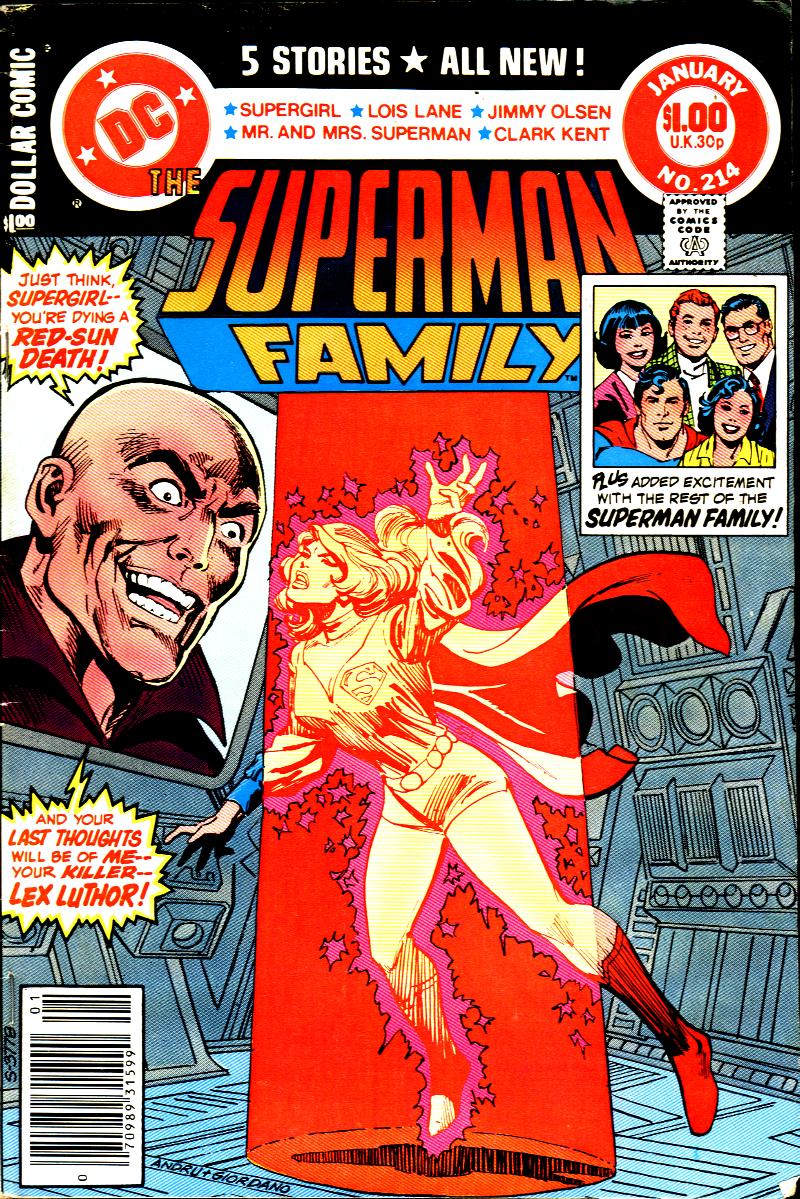 Read online The Superman Family comic -  Issue #214 - 1
