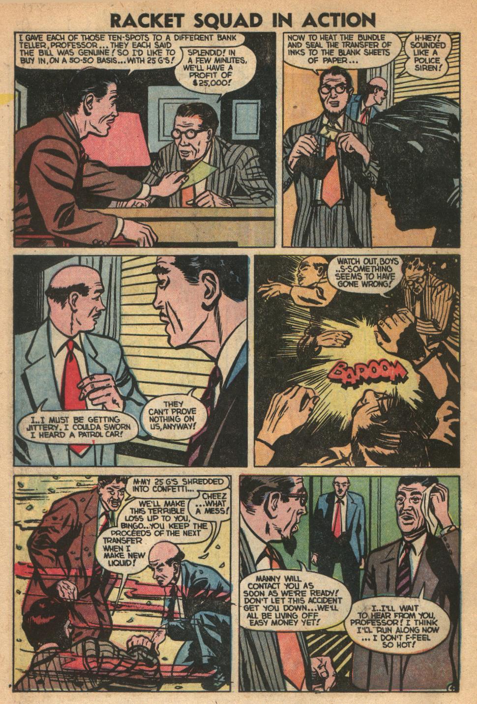 Read online Racket Squad in Action comic -  Issue #7 - 6