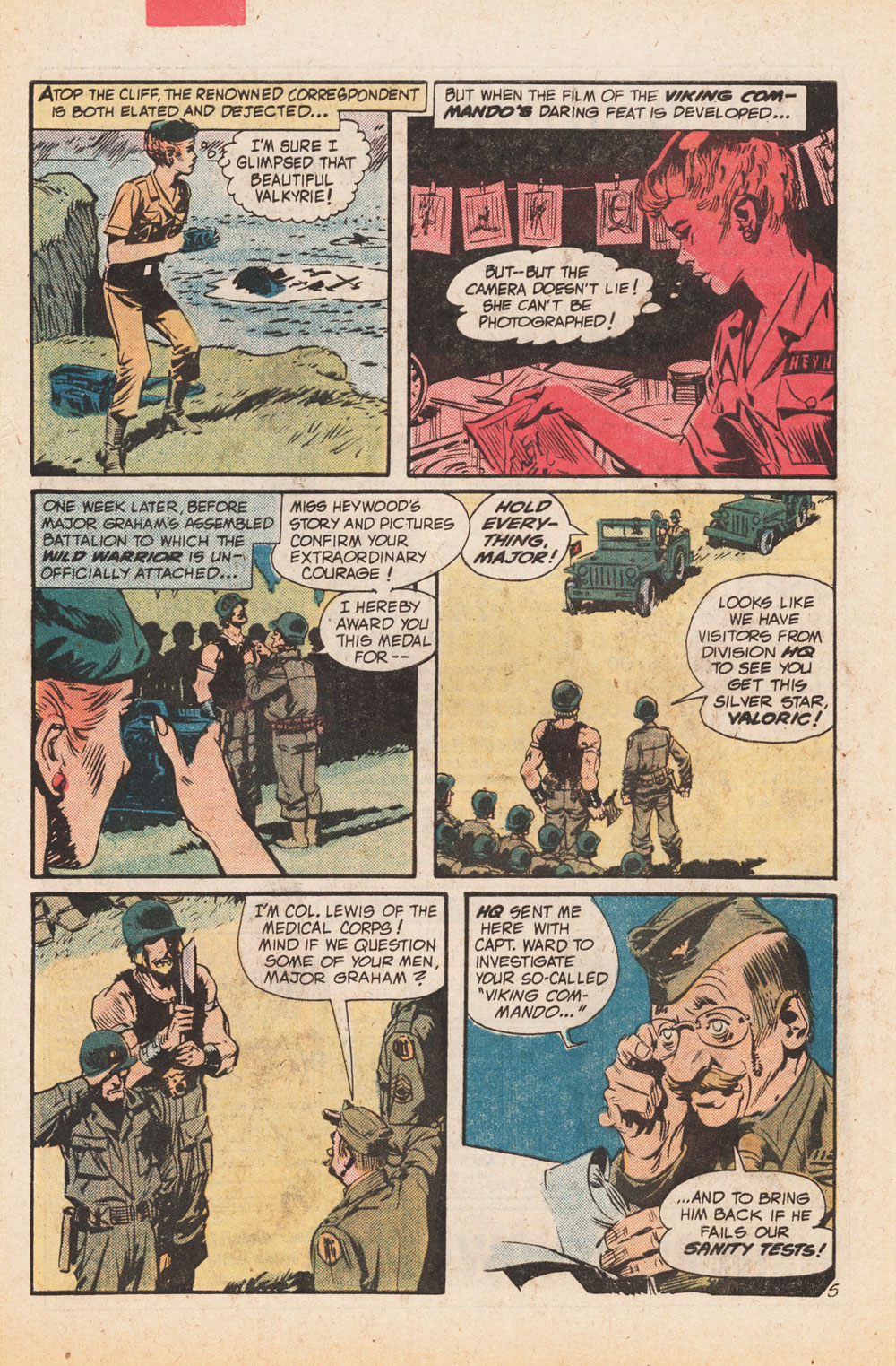 Read online Unknown Soldier (1977) comic -  Issue #266 - 29