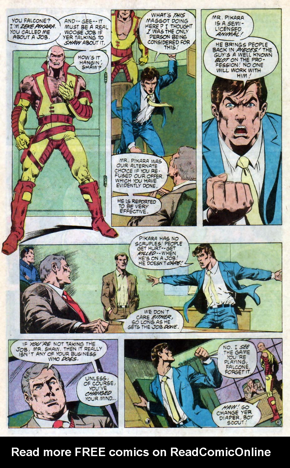 Read online Manhunter (1988) comic -  Issue #6 - 9