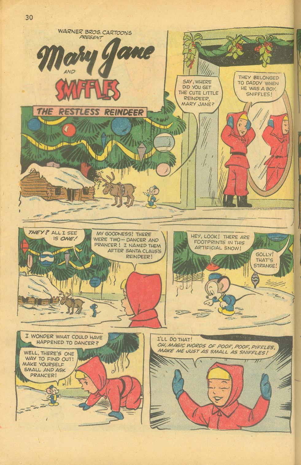 Read online Bugs Bunny's Christmas Funnies comic -  Issue # TPB 7 - 32