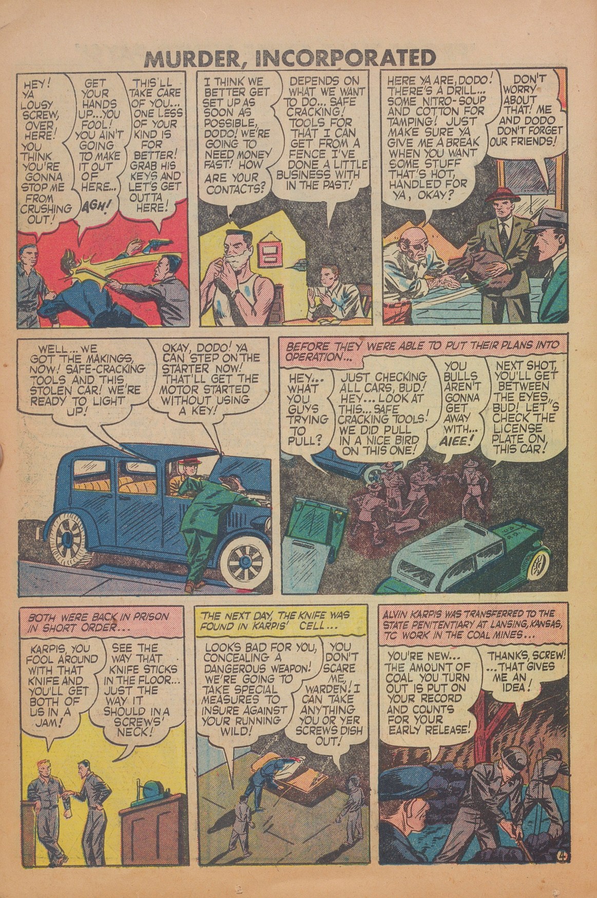 Read online Murder Incorporated (1948) comic -  Issue #11 - 26