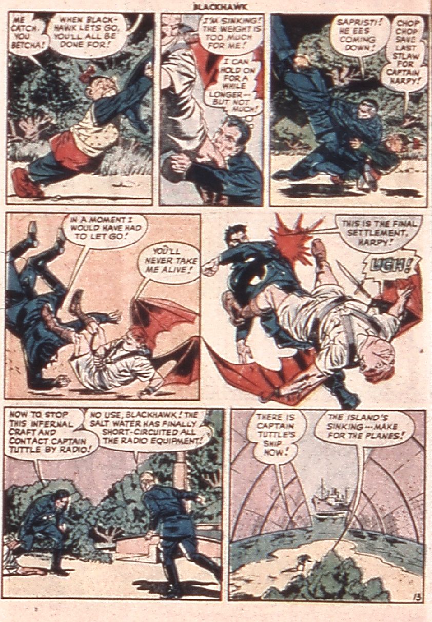Read online Blackhawk (1957) comic -  Issue #23 - 48