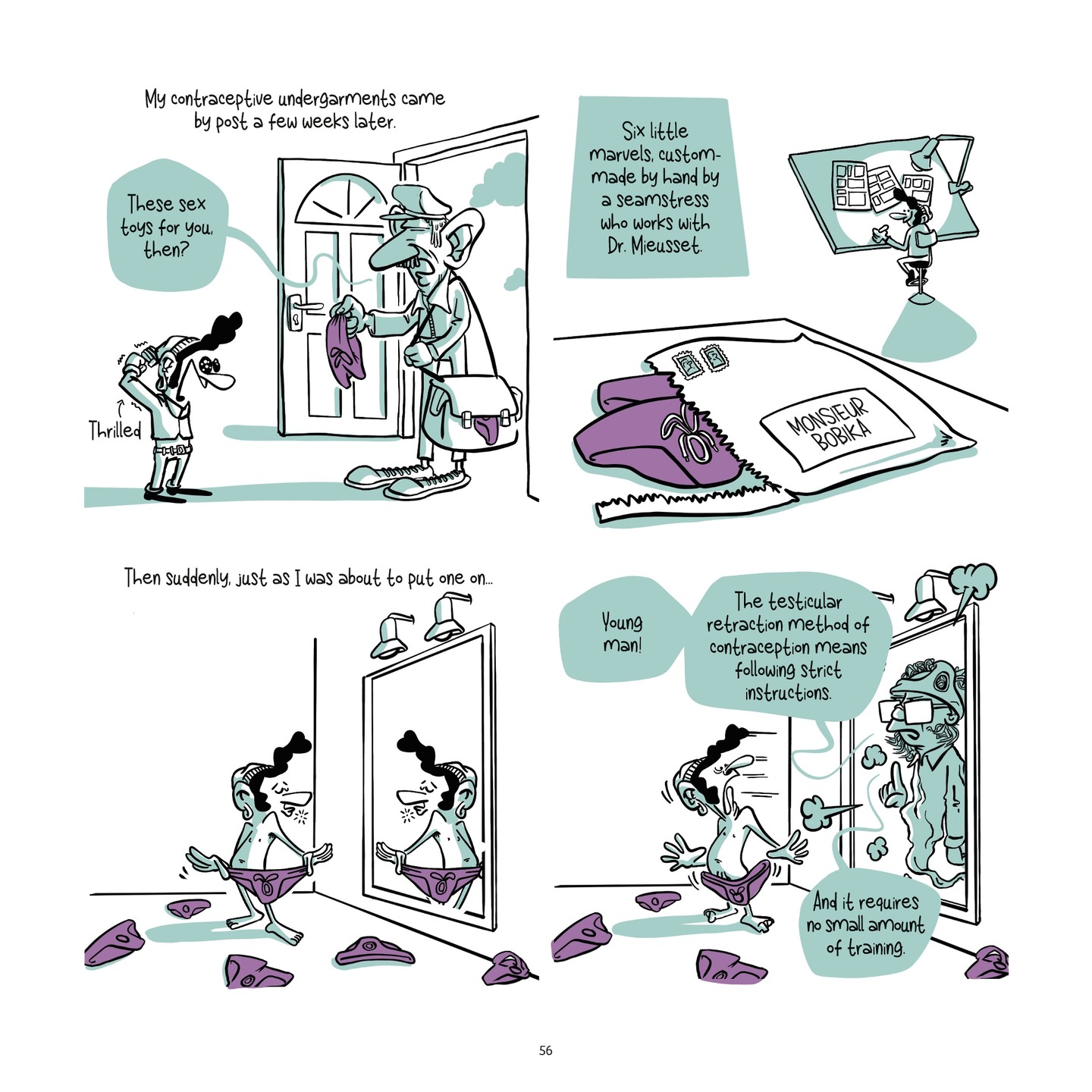 Read online Balls Up A Contraceptive Journey comic -  Issue # TPB - 55