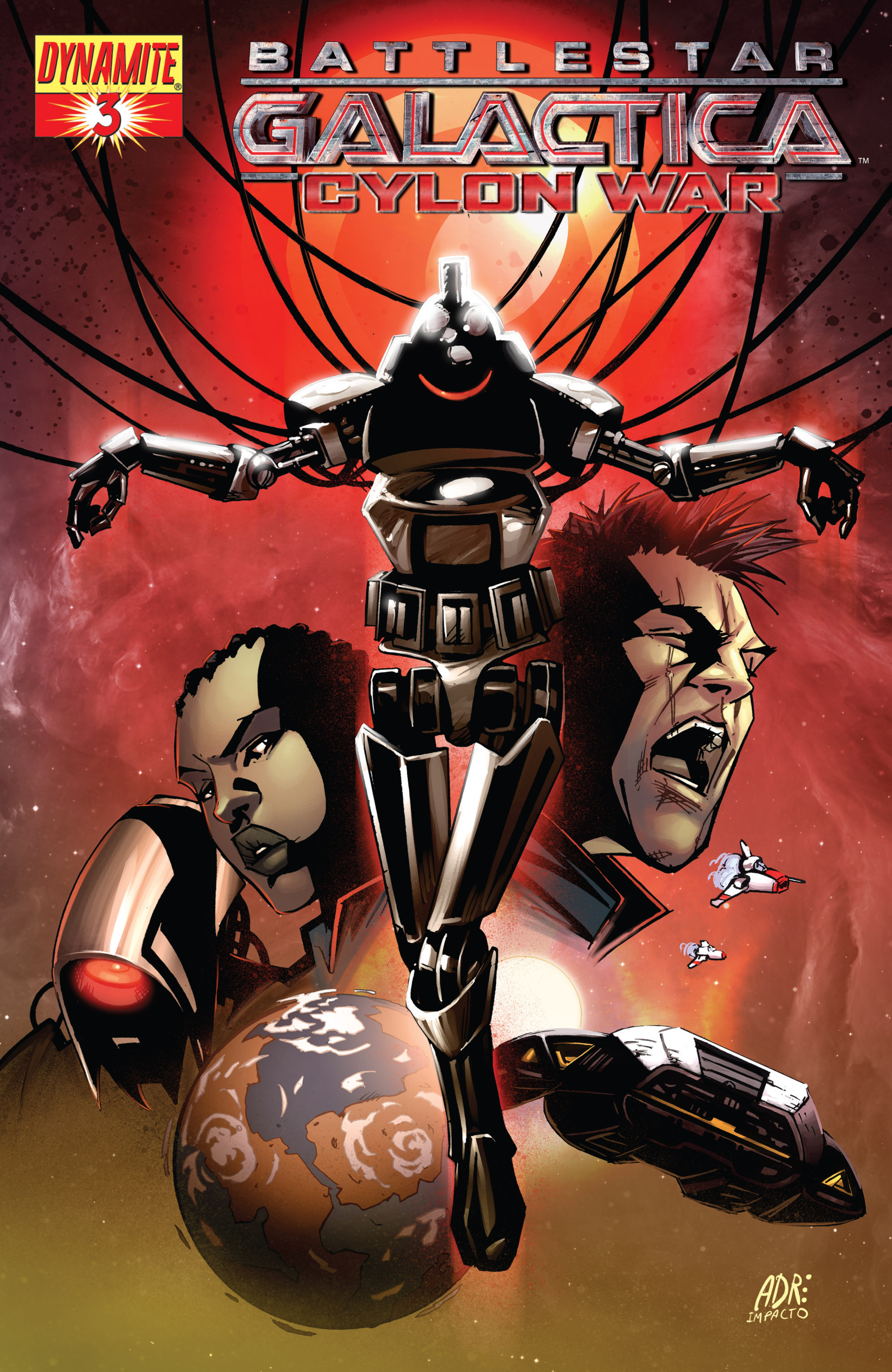 Read online Battlestar Galactica: Cylon War comic -  Issue #3 - 2