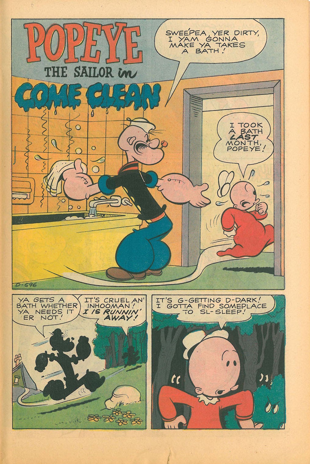 Read online Popeye (1948) comic -  Issue #105 - 27