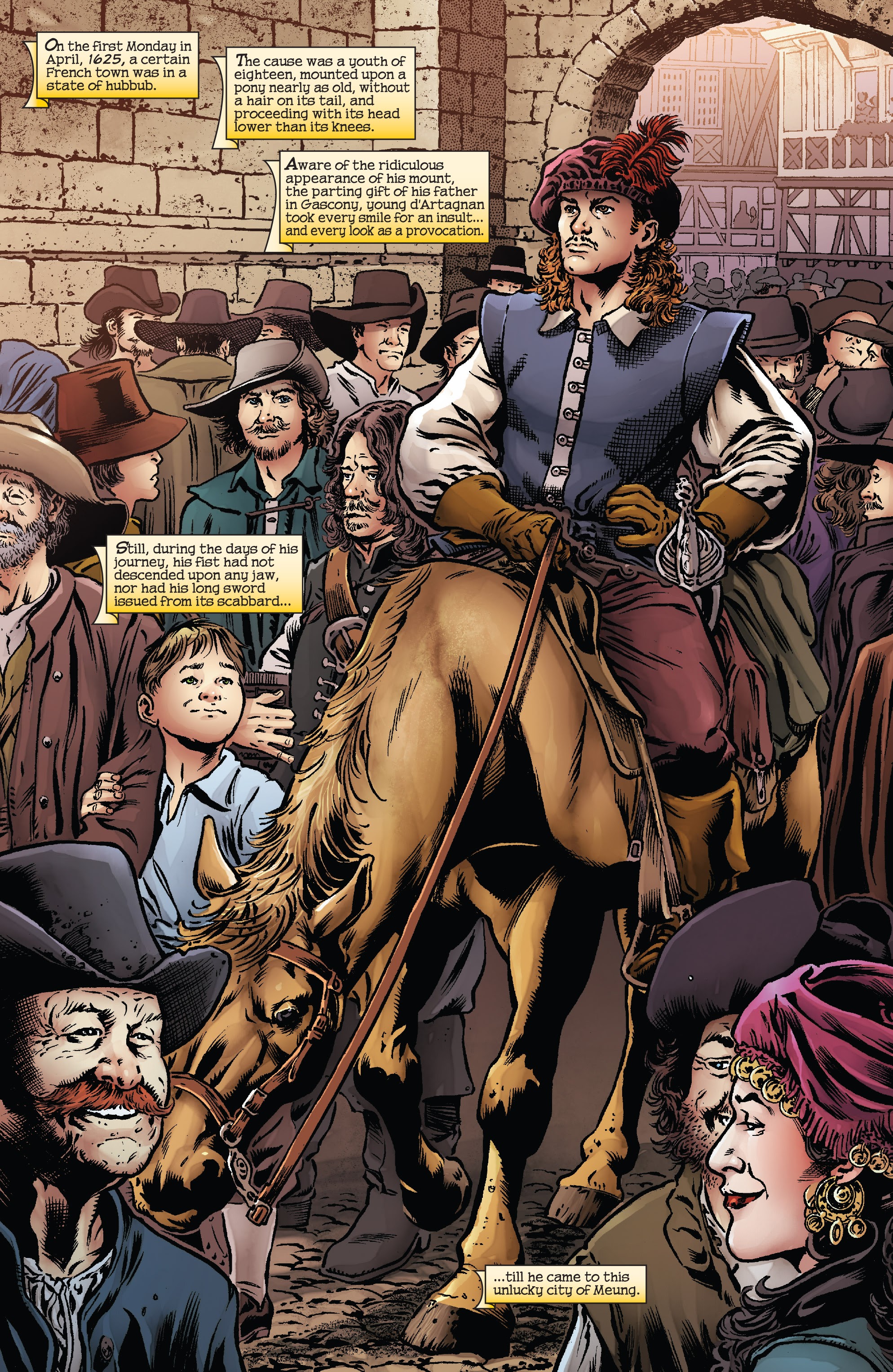 Read online Marvel Illustrated: The Three Musketeers comic -  Issue #1 - 3