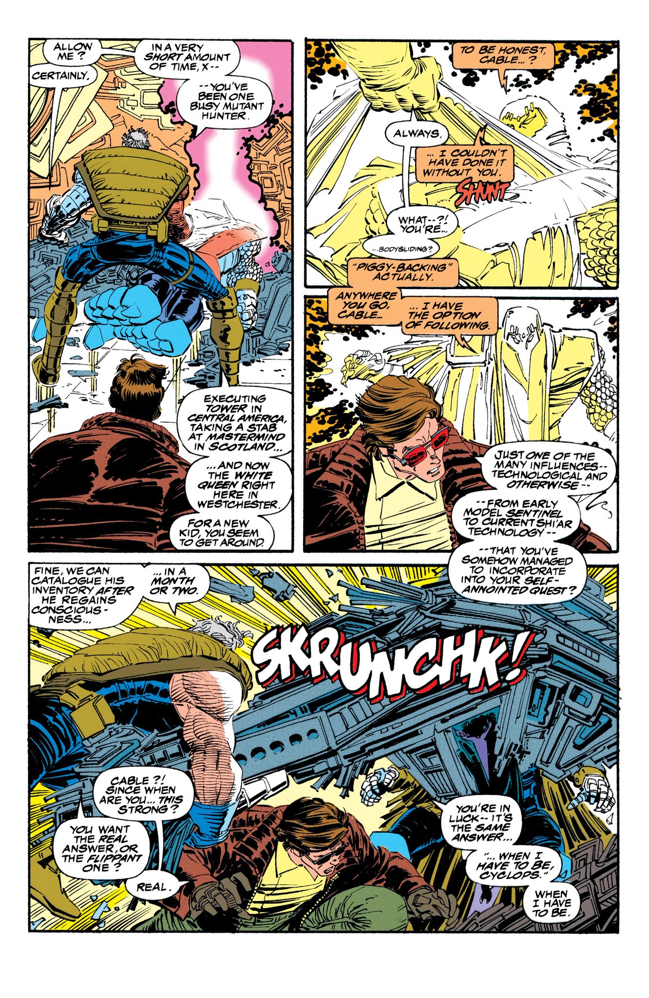 Read online X-Men: The Wedding of Cyclops and Phoenix comic -  Issue # TPB Part 4 - 9