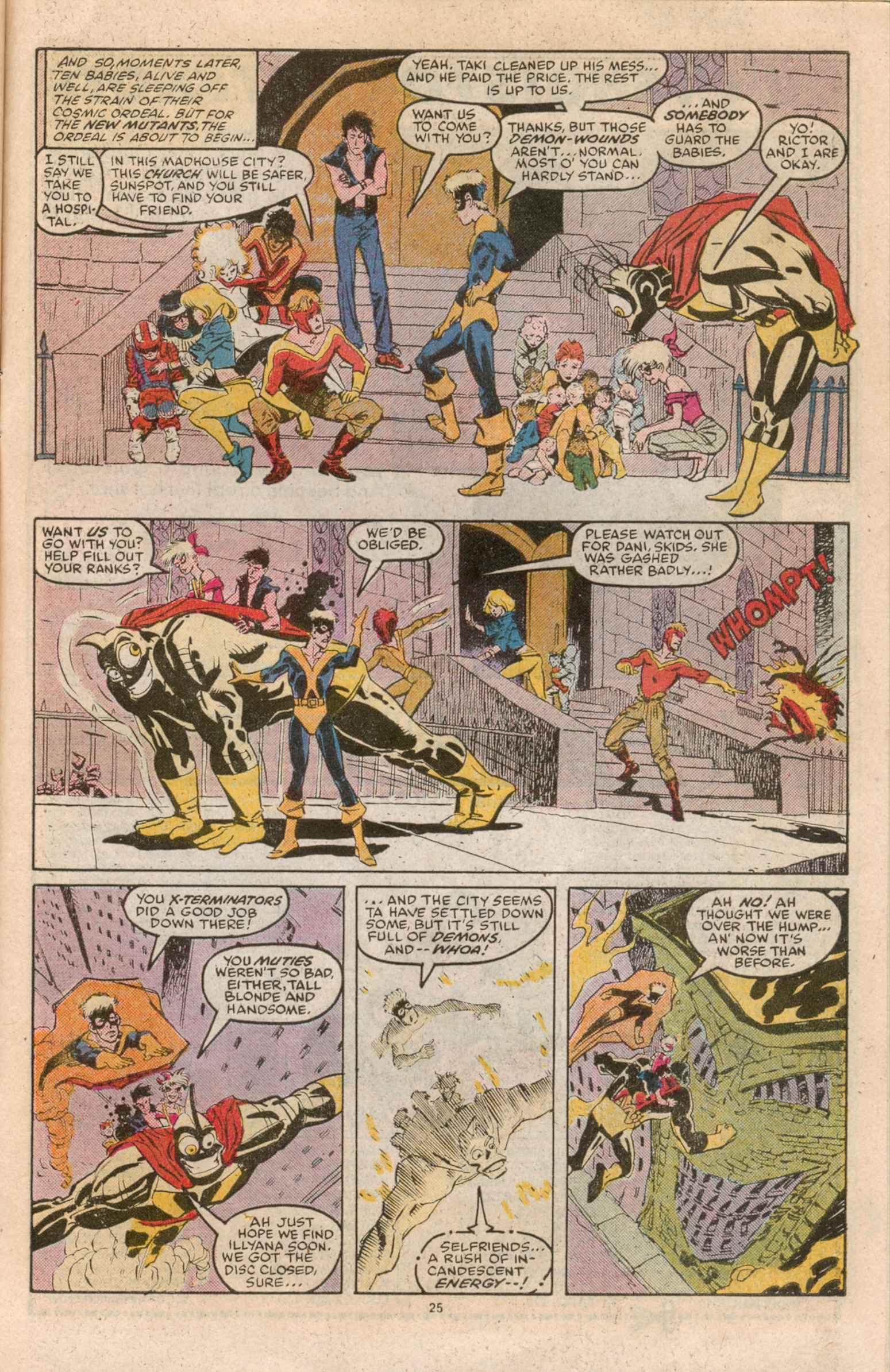 Read online The New Mutants comic -  Issue #72 - 20