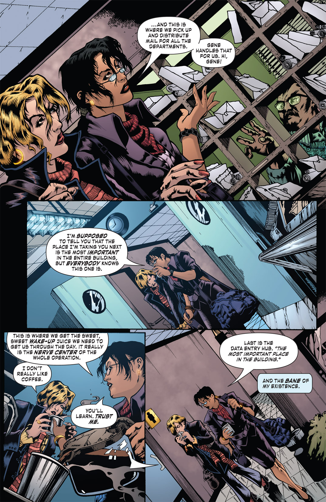 Read online Blacklight comic -  Issue #1 - 4