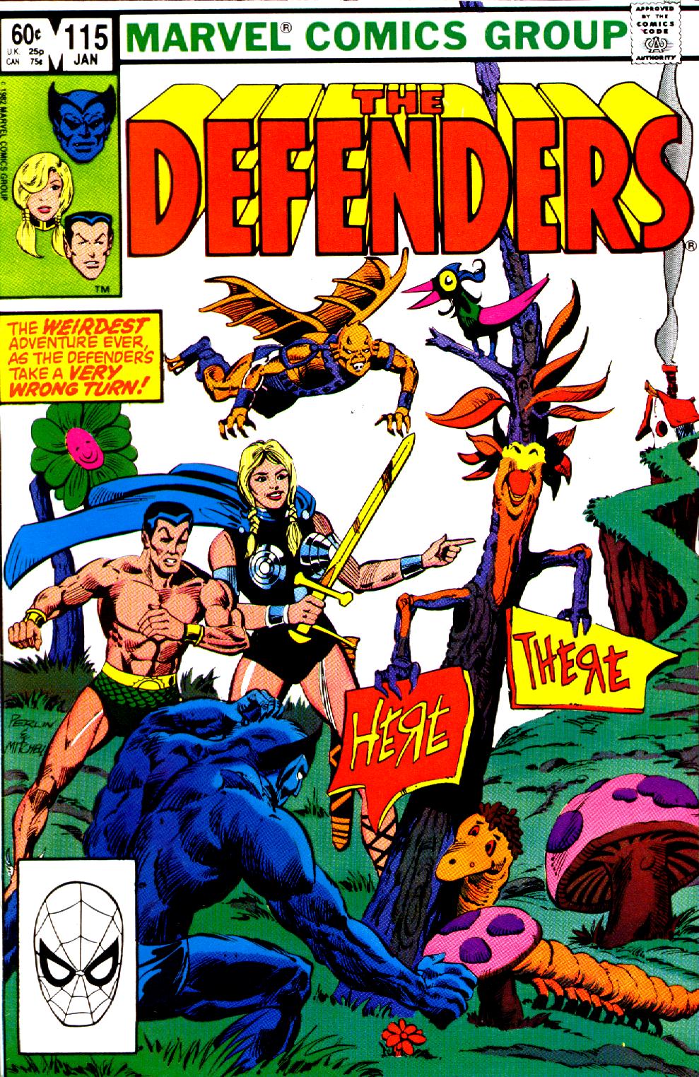 The Defenders (1972) Issue #115 #116 - English 1