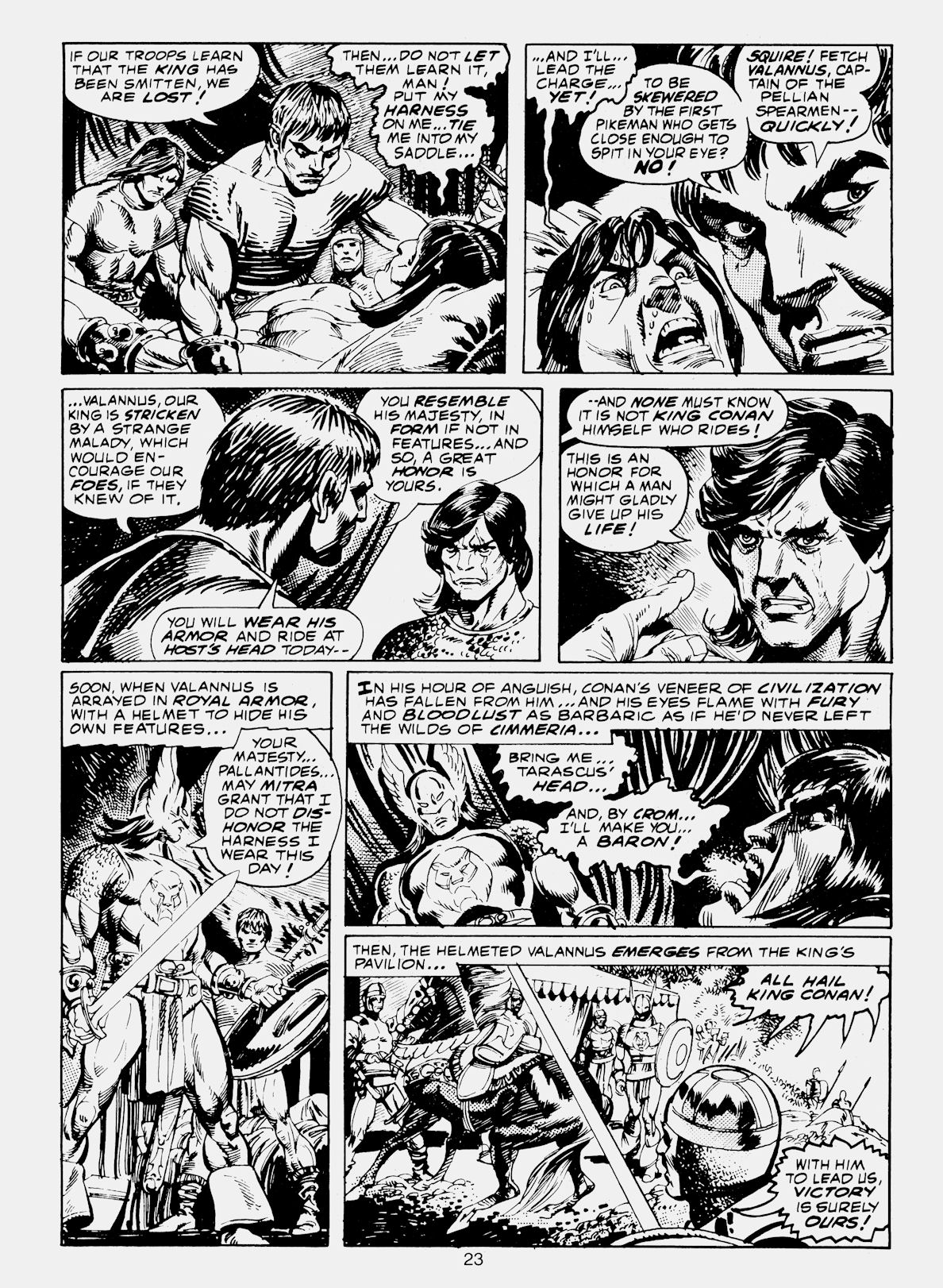 Read online Conan Saga comic -  Issue #22 - 24
