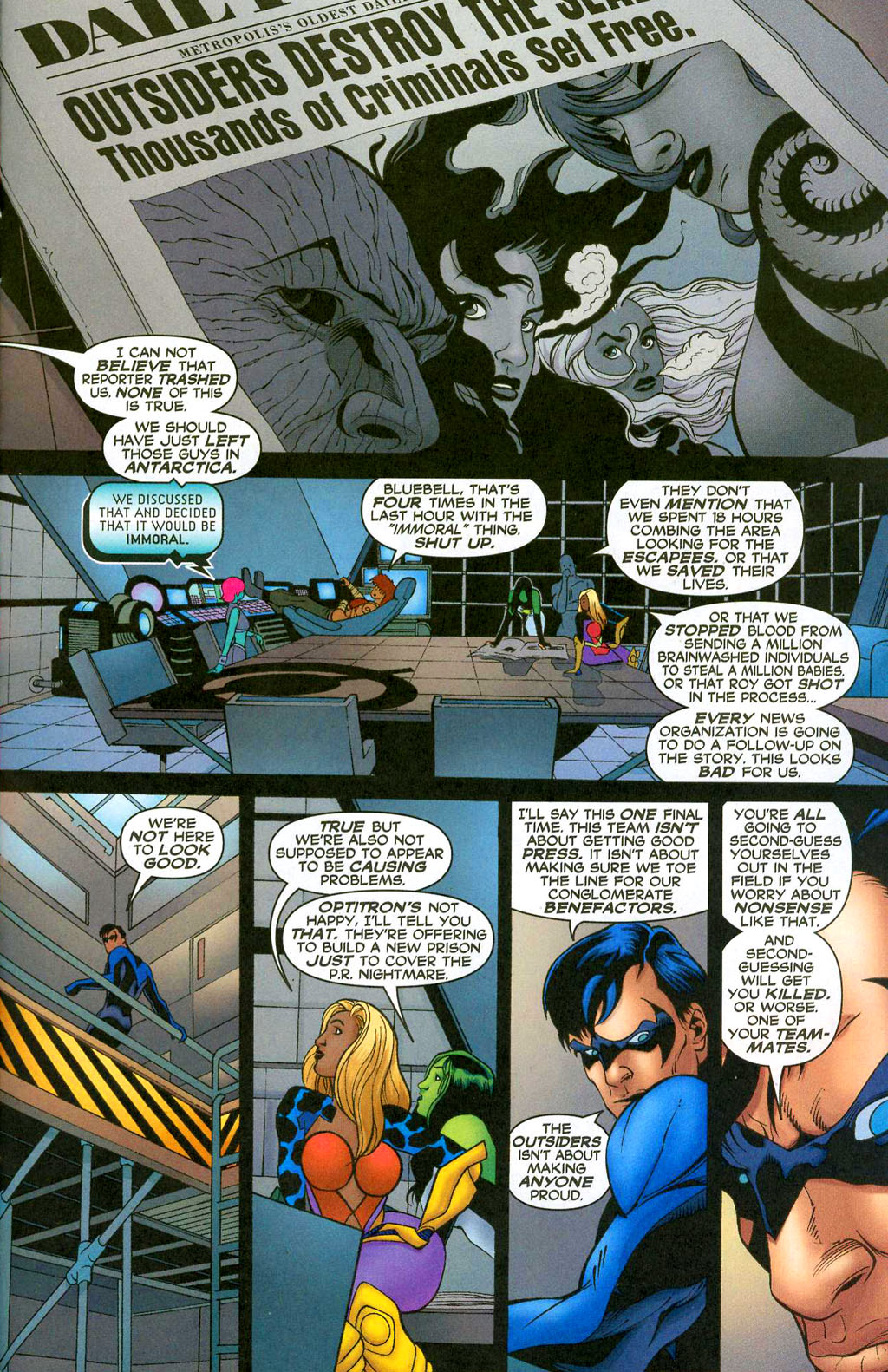 Read online Outsiders (2003) comic -  Issue #6 - 22
