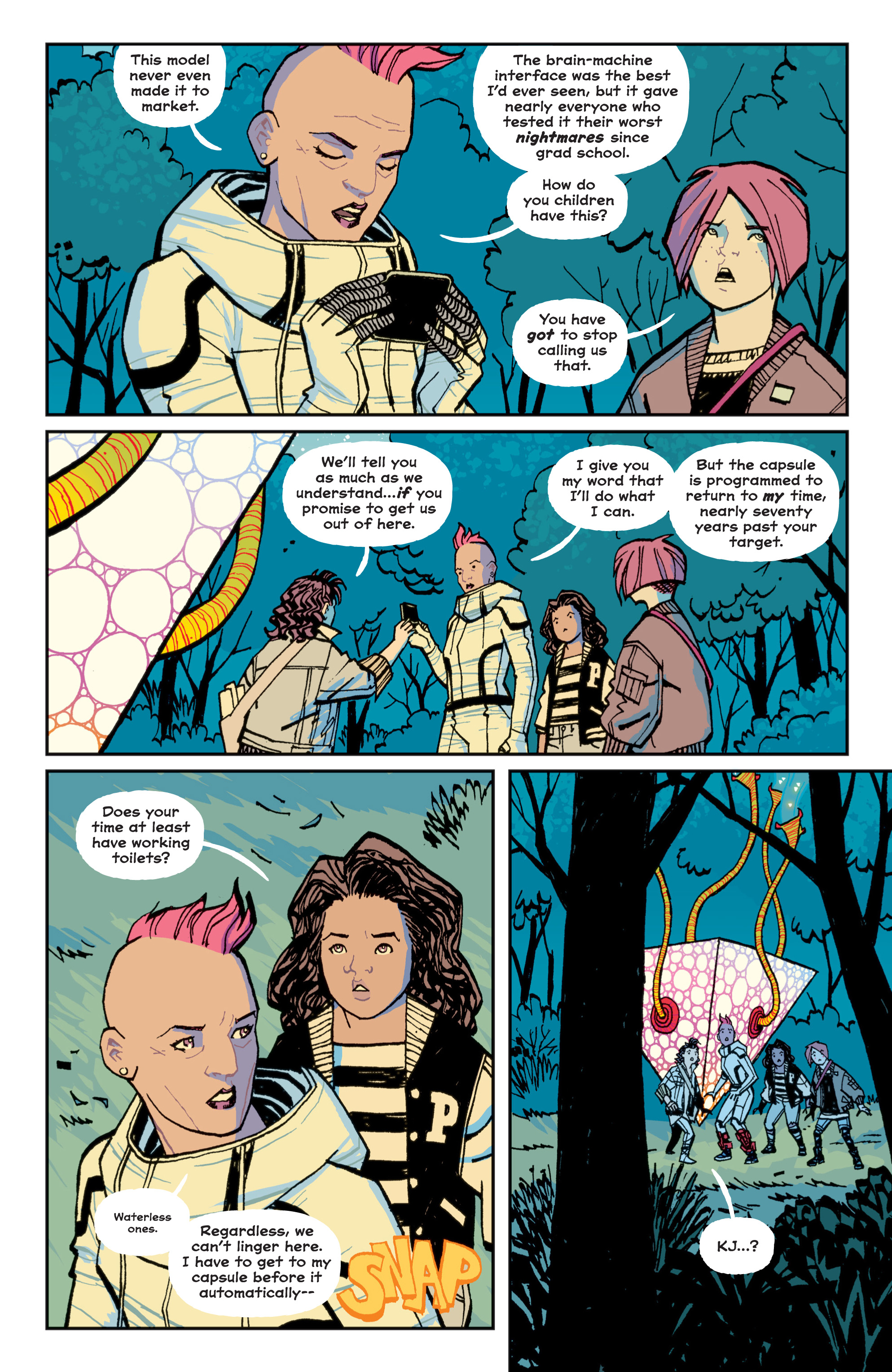 Read online Paper Girls comic -  Issue #14 - 23