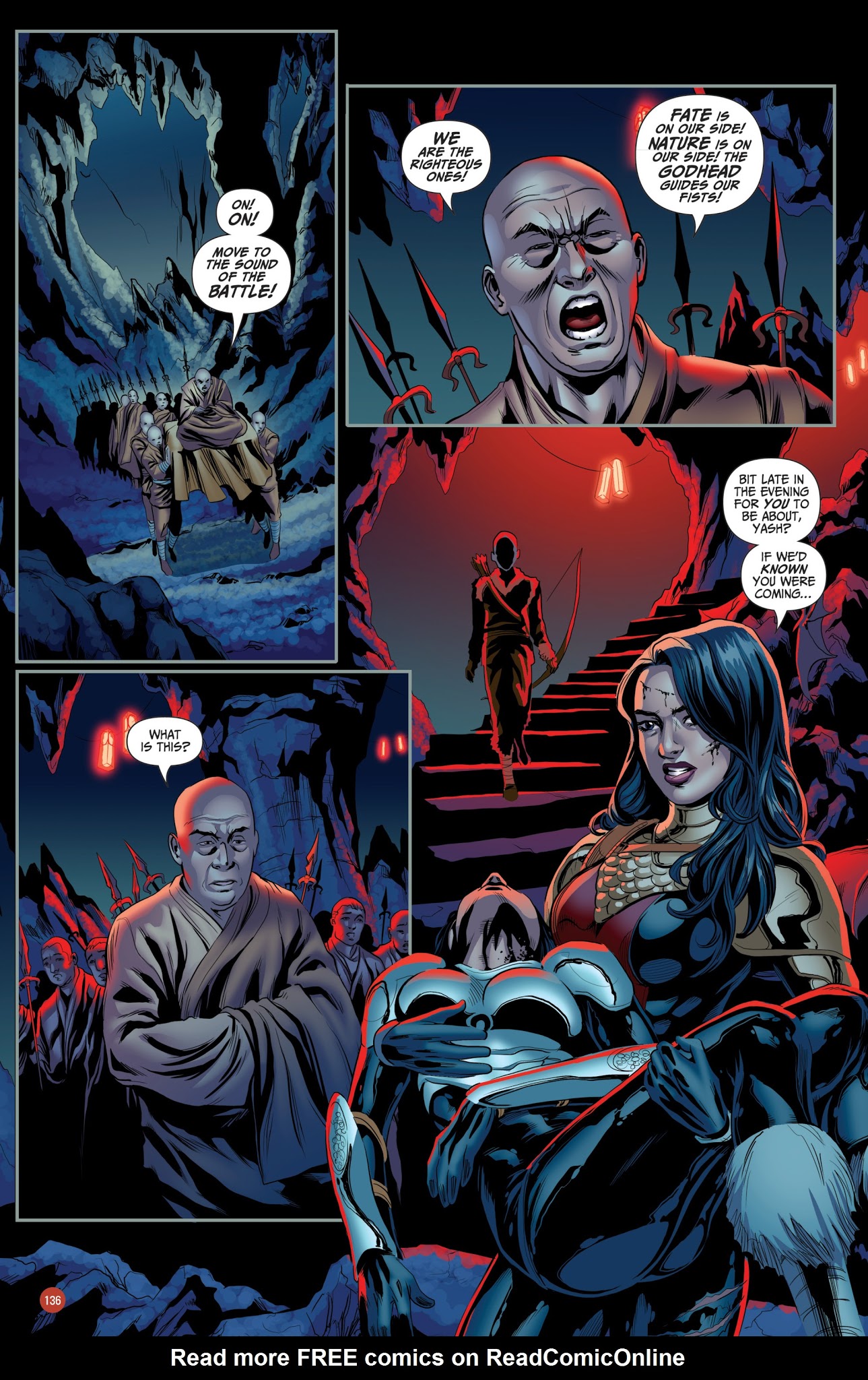 Read online Van Helsing vs. Werewolf comic -  Issue # _TPB 1 - 136