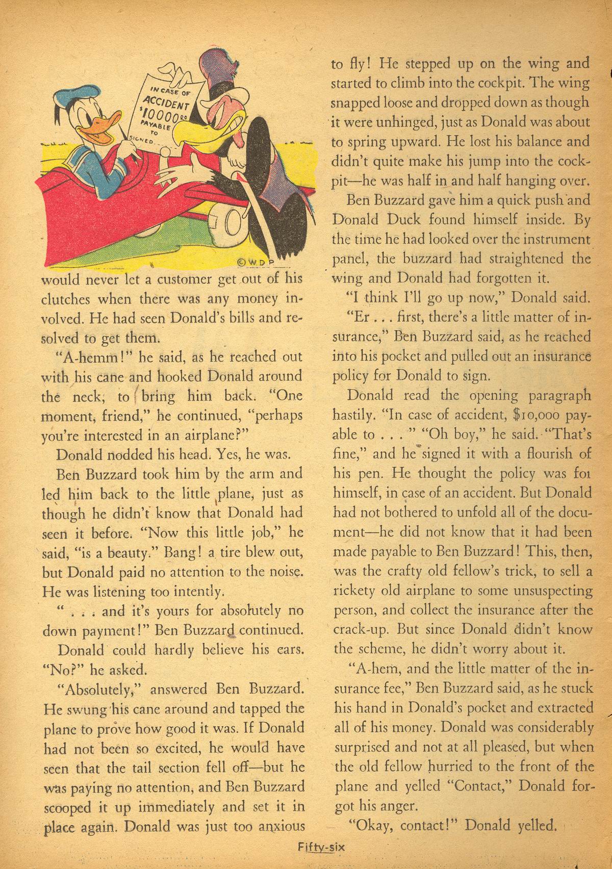 Read online Walt Disney's Comics and Stories comic -  Issue #27 - 58