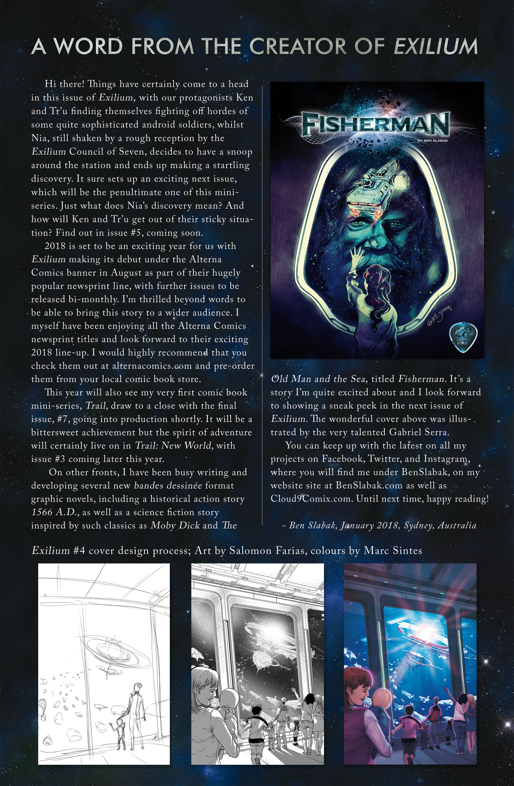 Read online Exilium comic -  Issue #4 - 31