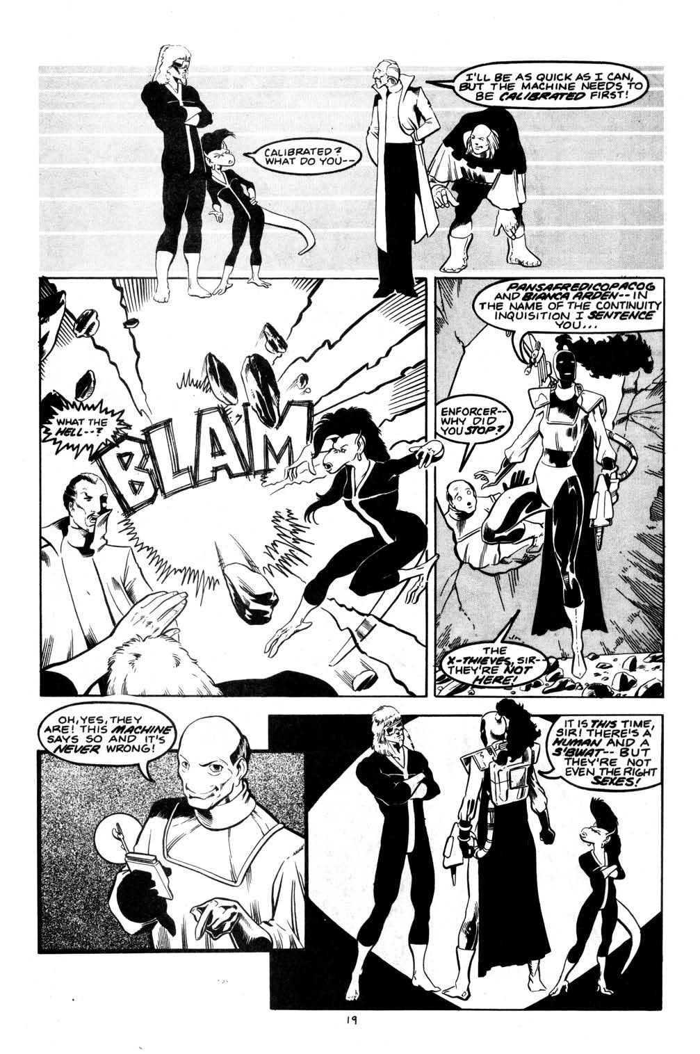 Read online Aristocratic Xtraterrestrial Time-Traveling Thieves comic -  Issue #11 - 21