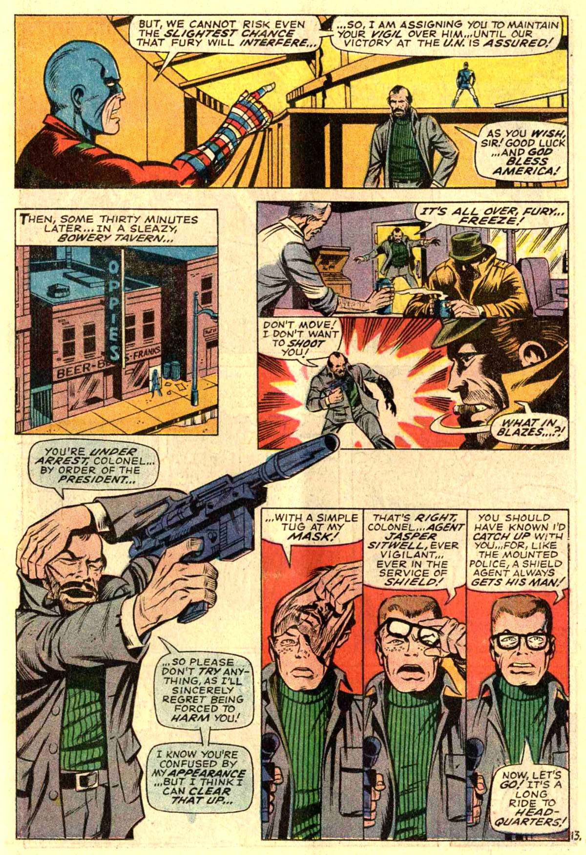 Read online Nick Fury, Agent of SHIELD comic -  Issue #13 - 19