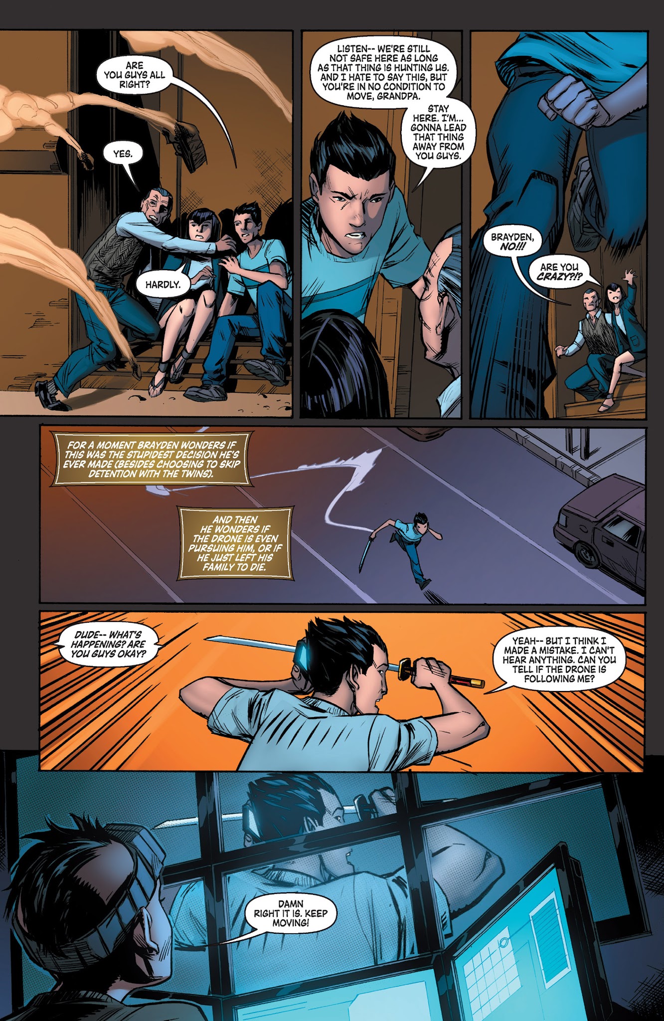 Read online Legend of the Shadow Clan comic -  Issue #4 - 22