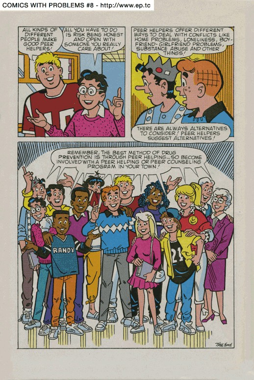 Read online Archie And His Pals In The Peer Helping Program comic -  Issue # Full - 34