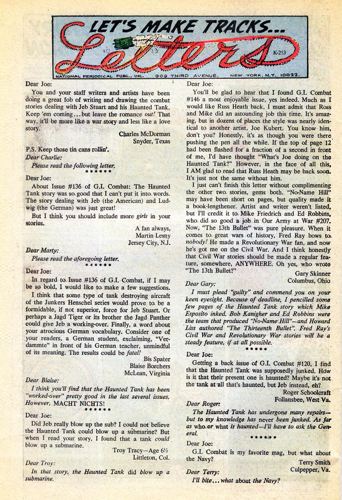 Read online G.I. Combat (1952) comic -  Issue #139 - 33