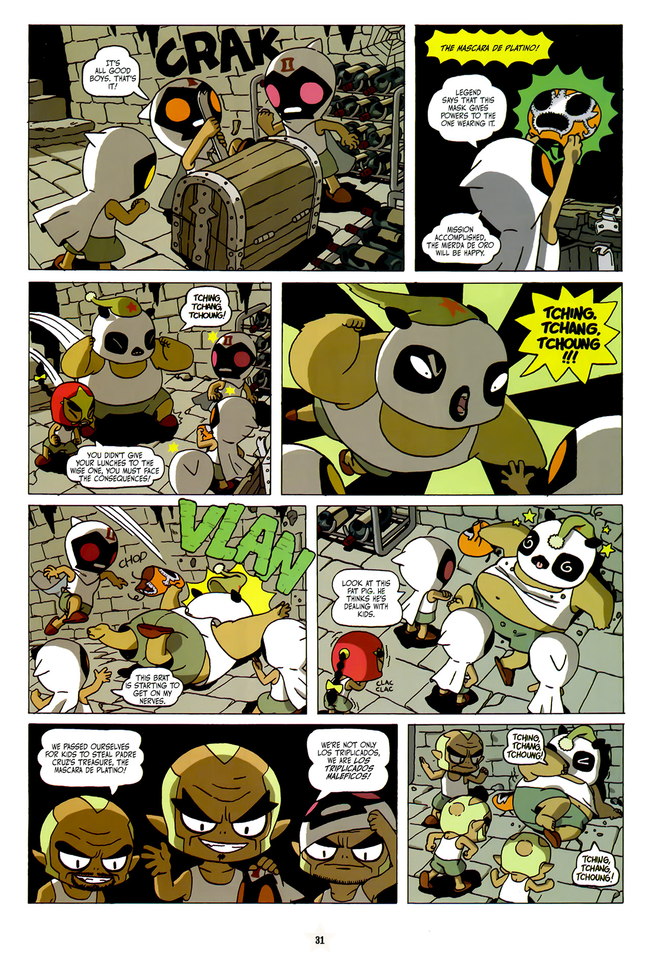 Read online Lucha Libre comic -  Issue #5 - 33