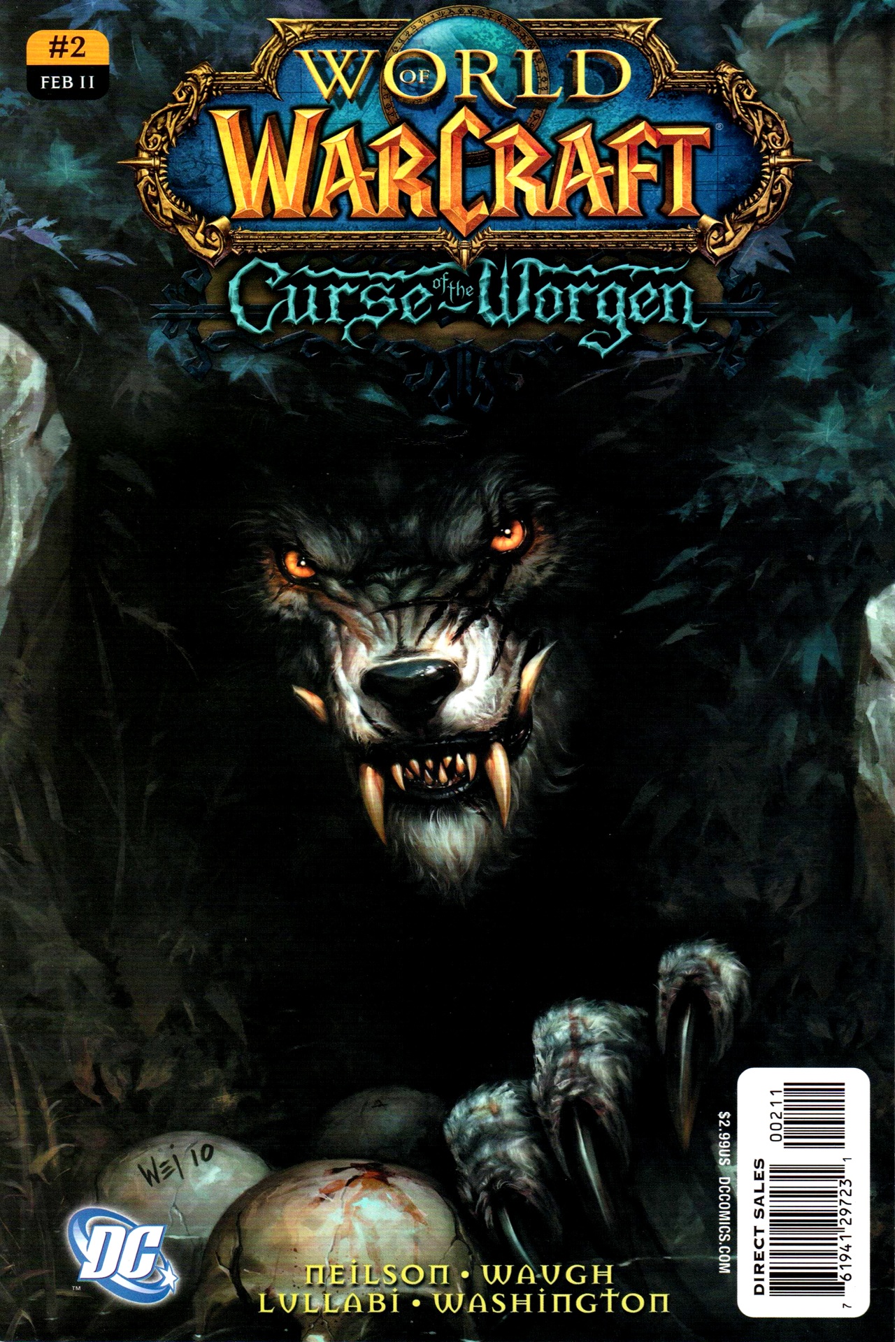 Read online World of Warcraft: Curse of the Worgen comic -  Issue #2 - 1