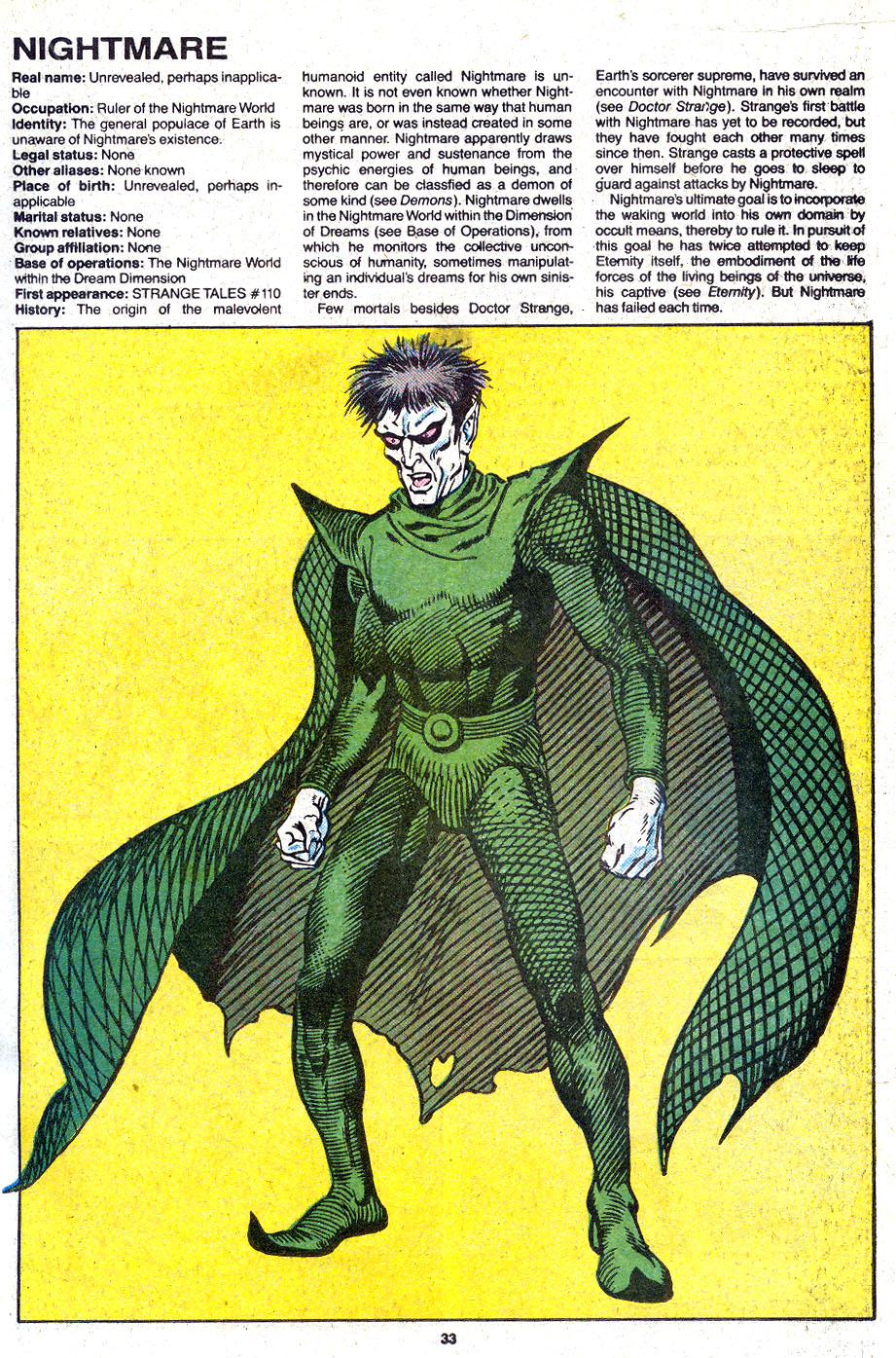 Read online The Official Handbook of the Marvel Universe Deluxe Edition comic -  Issue #9 - 39