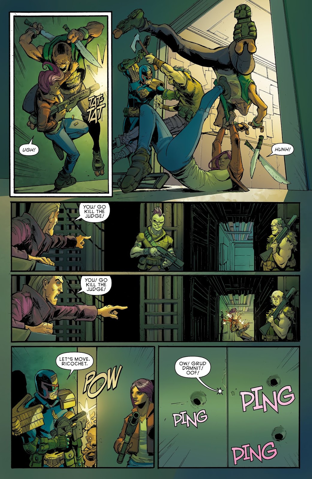 Judge Dredd: Under Siege issue 4 - Page 10