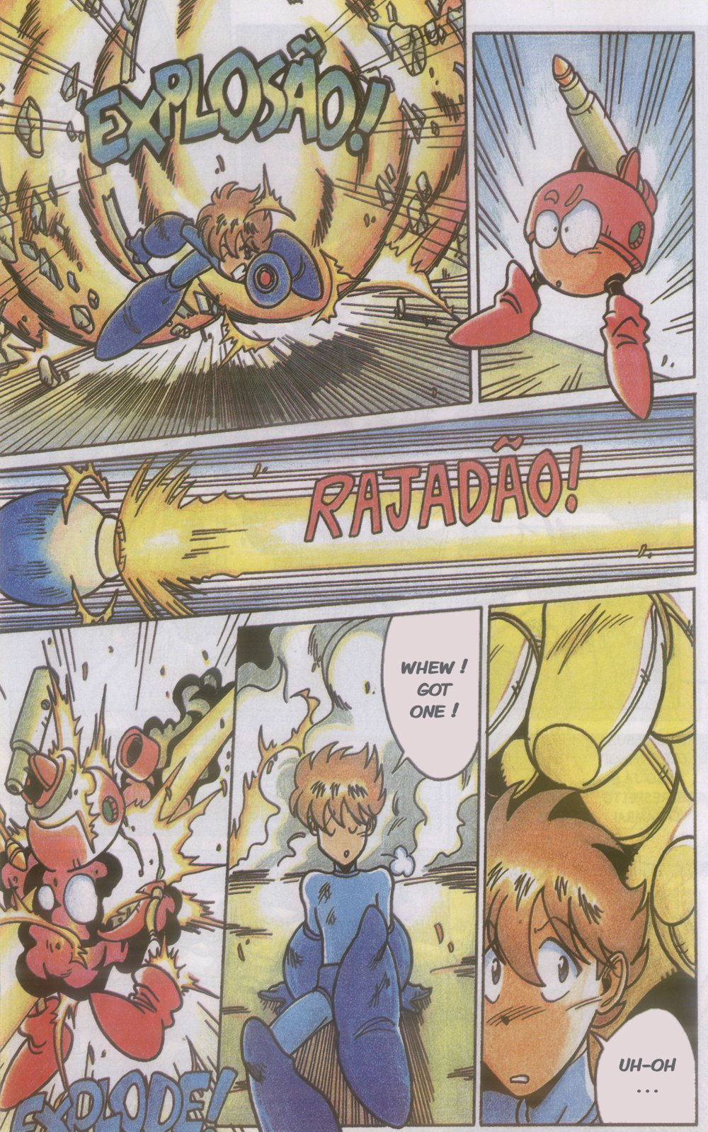 Read online Novas Aventuras de Megaman comic -  Issue #11 - 21