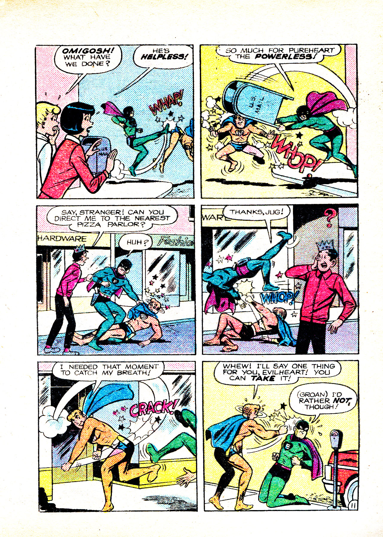 Read online Captain Hero Comics Digest Magazine comic -  Issue # TPB - 86