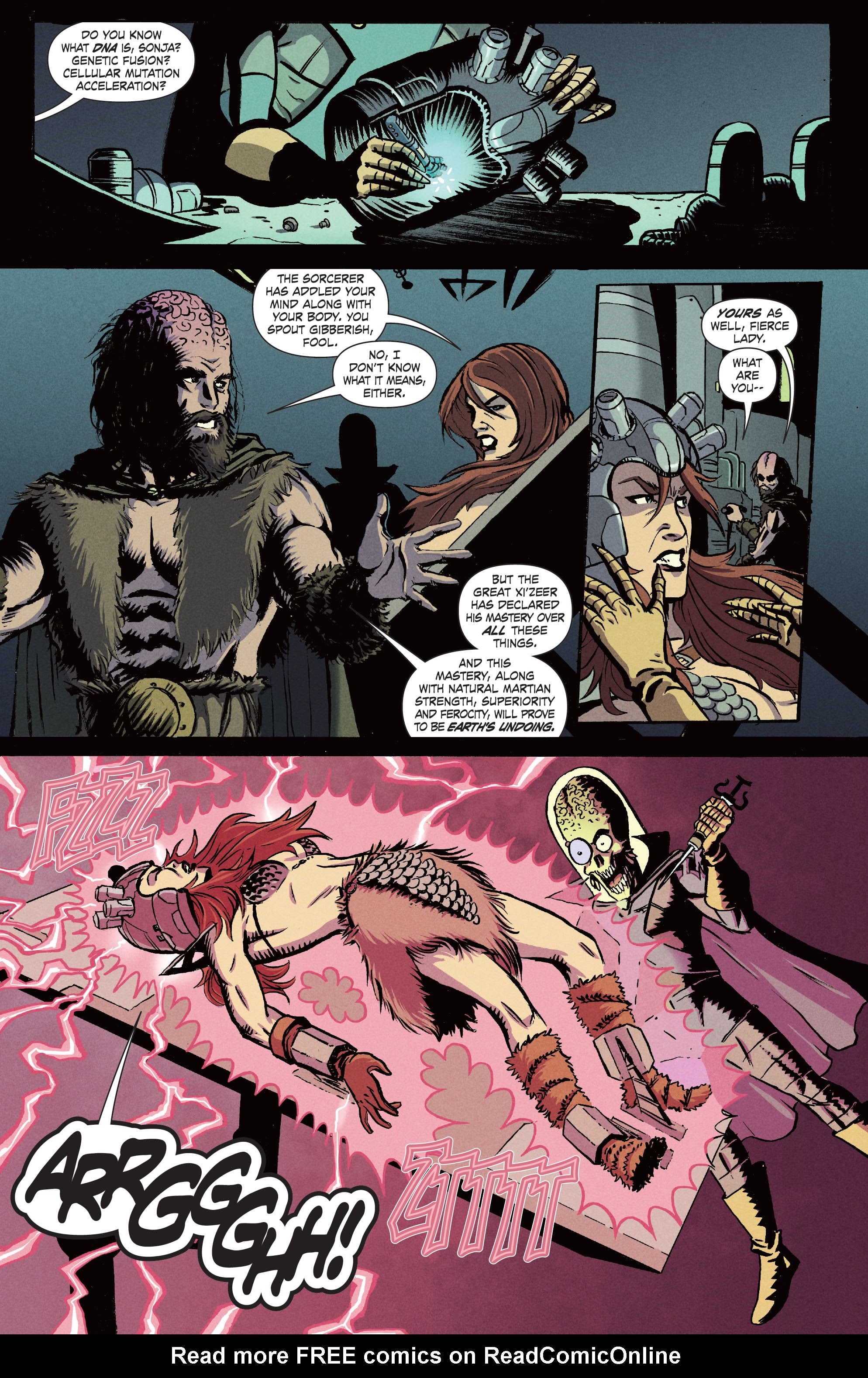 Read online Mars Attacks Red Sonja comic -  Issue #3 - 10