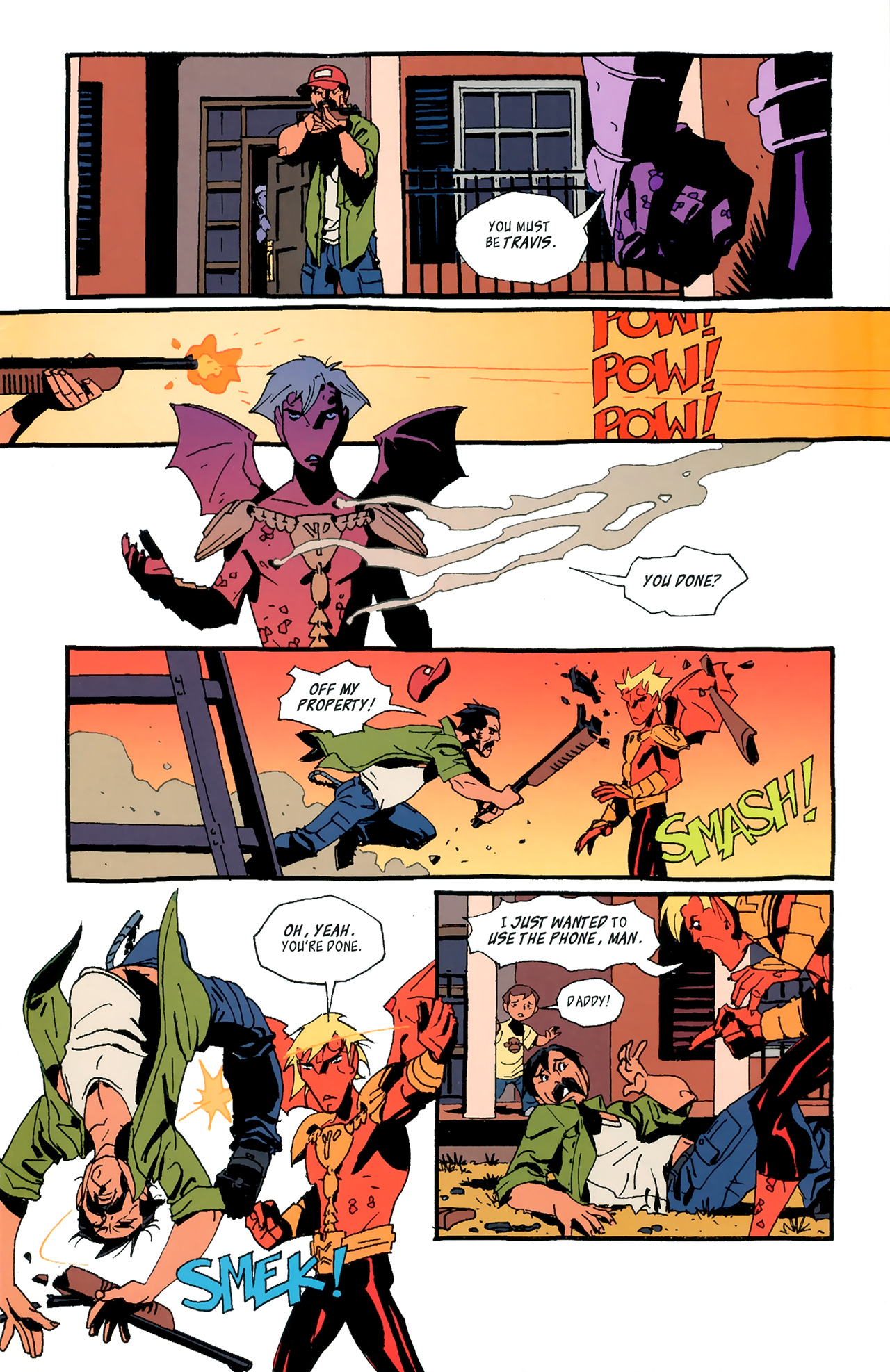 Read online FireBreather: Holmgang comic -  Issue #1 - 6