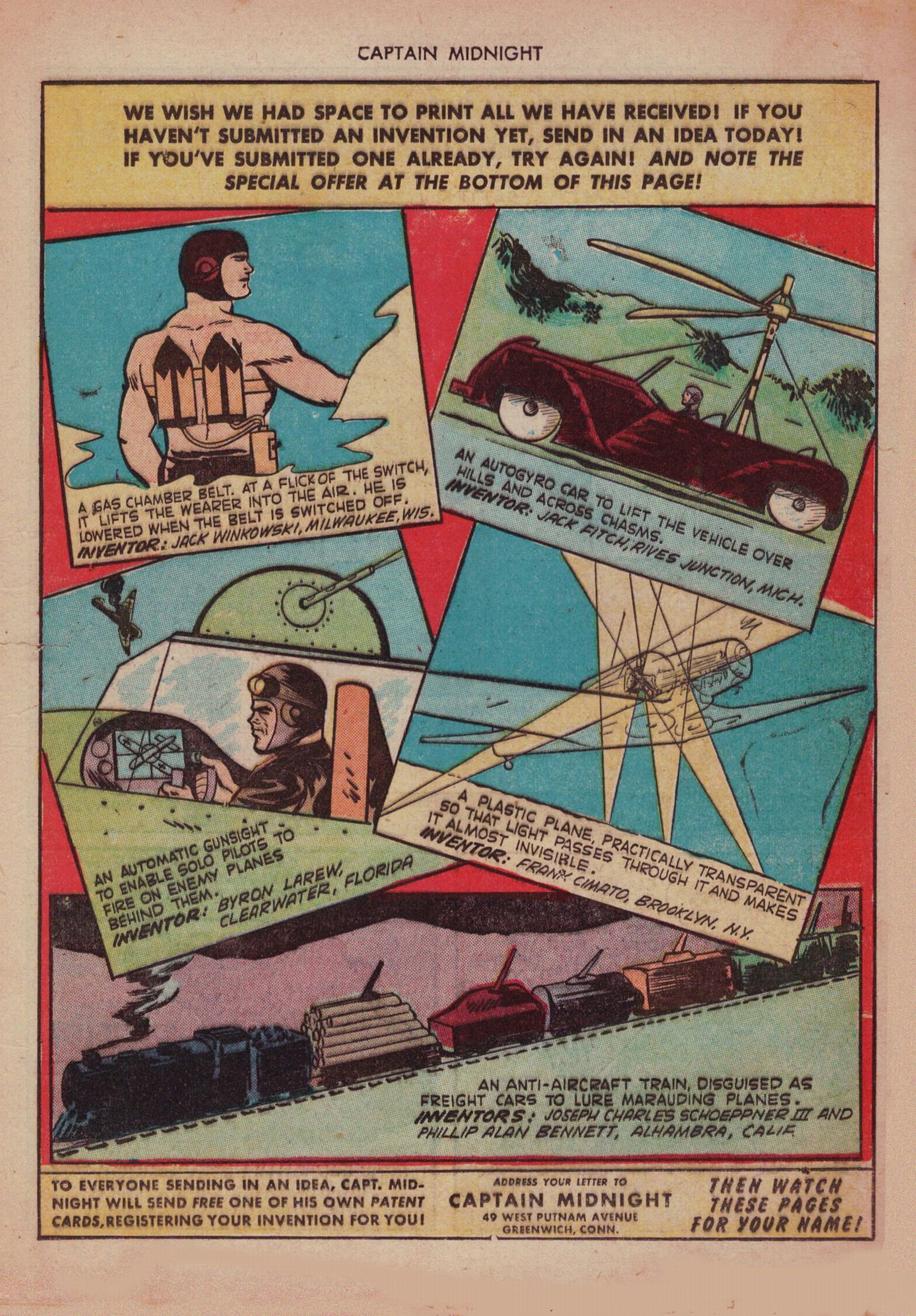 Read online Captain Midnight (1942) comic -  Issue #15 - 29