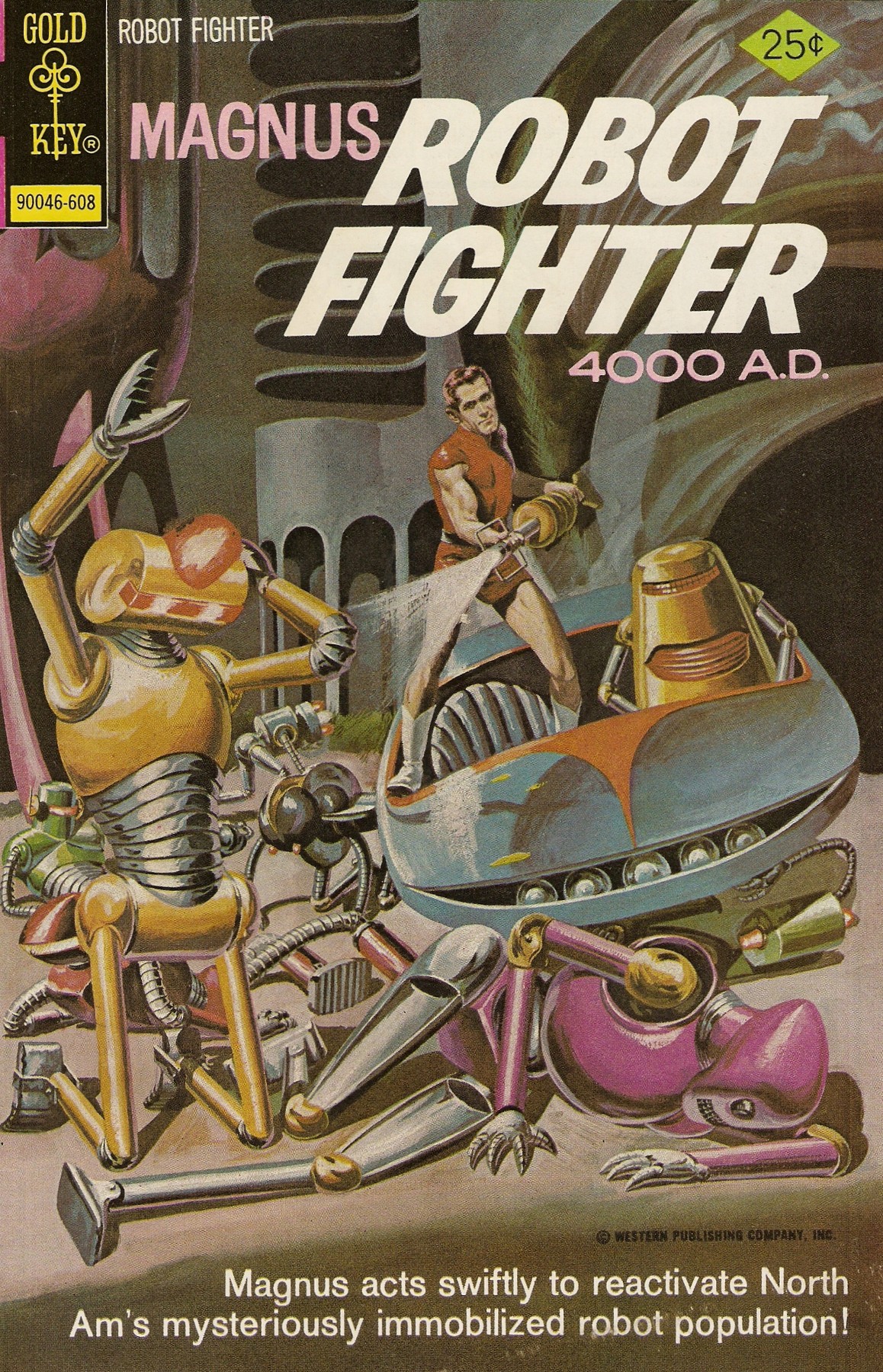 Read online Magnus, Robot Fighter 4000 AD comic -  Issue #44 - 1