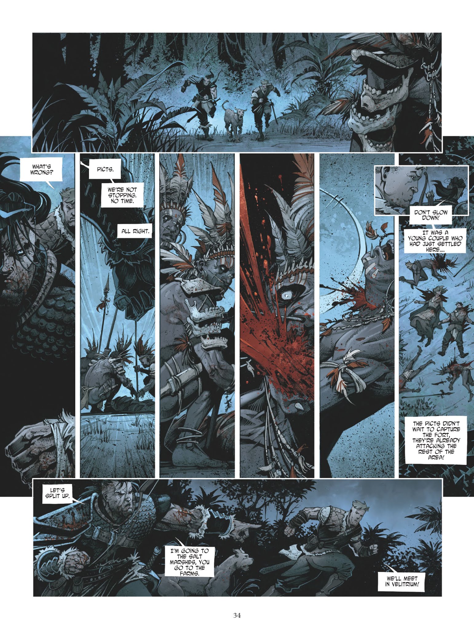 Read online Conan le Cimmérien - La Reine de la côte noire comic -  Issue #3 - 36