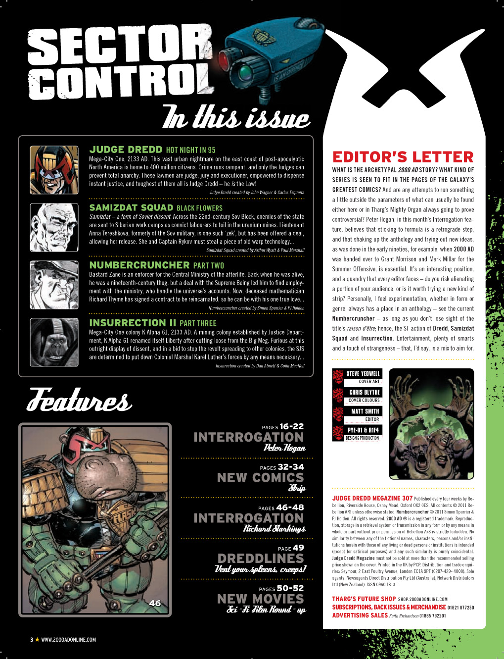 Read online Judge Dredd Megazine (Vol. 5) comic -  Issue #307 - 3