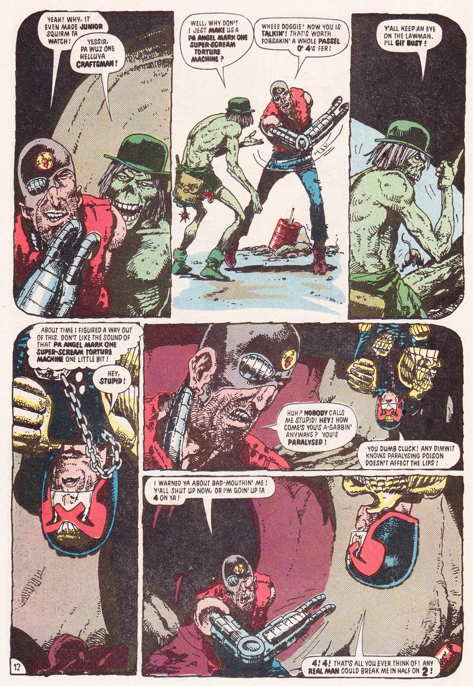Read online Judge Dredd (1983) comic -  Issue #32 - 12