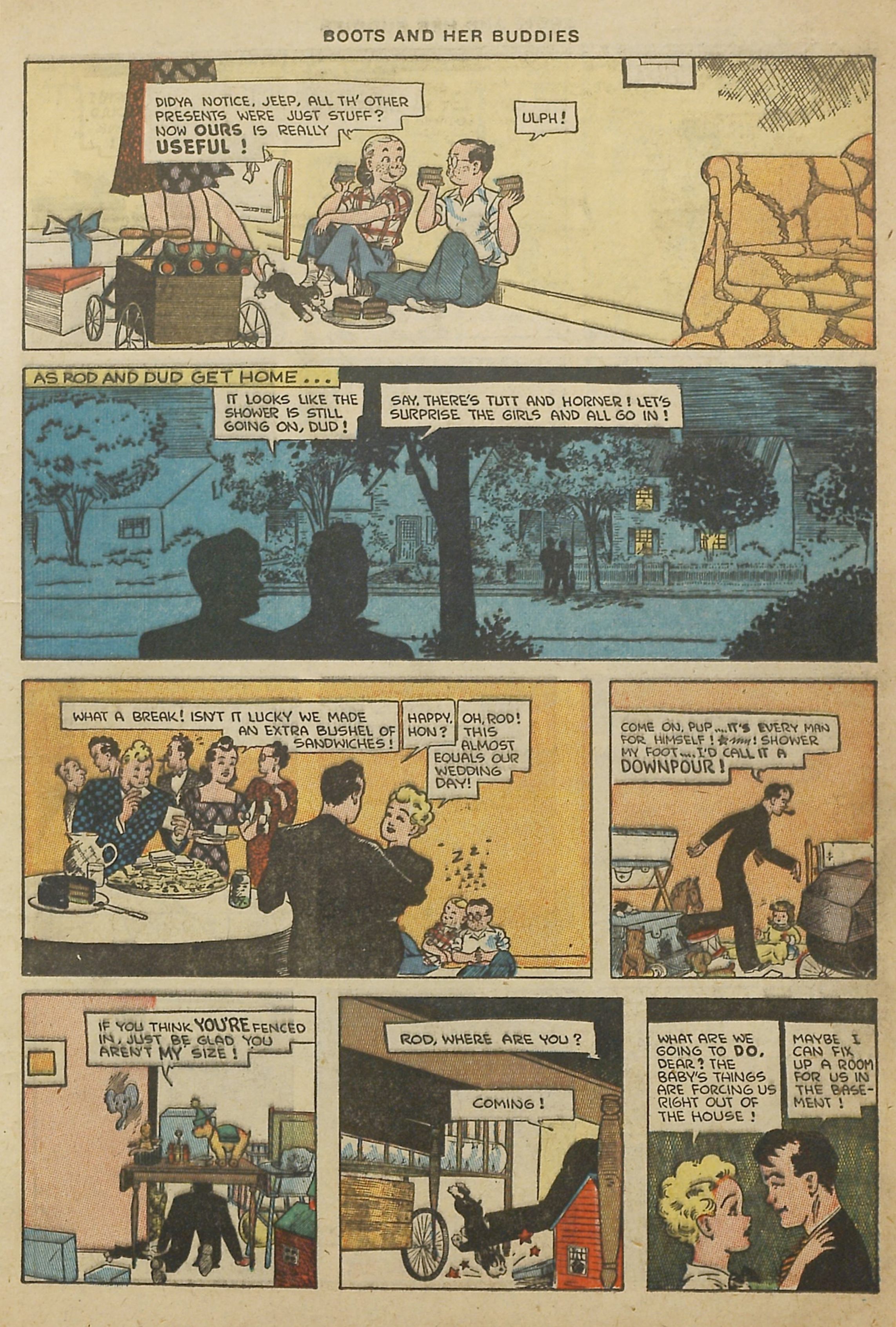 Read online Boots and Her Buddies (1948) comic -  Issue #9 - 13