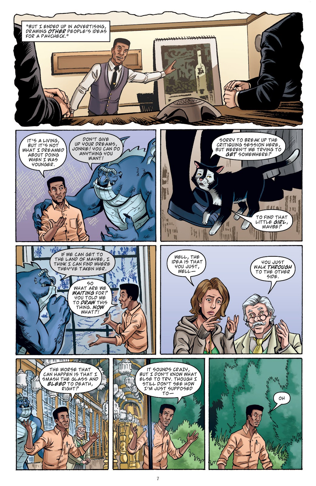 <{ $series->title }} issue 5 - Page 9