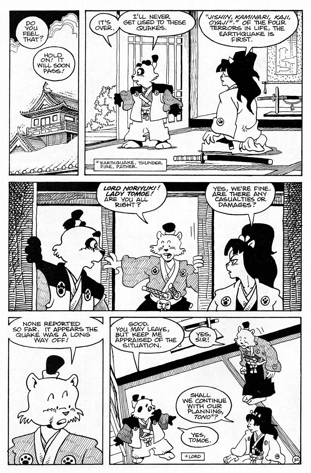 Read online Usagi Yojimbo (1996) comic -  Issue #15 - 21
