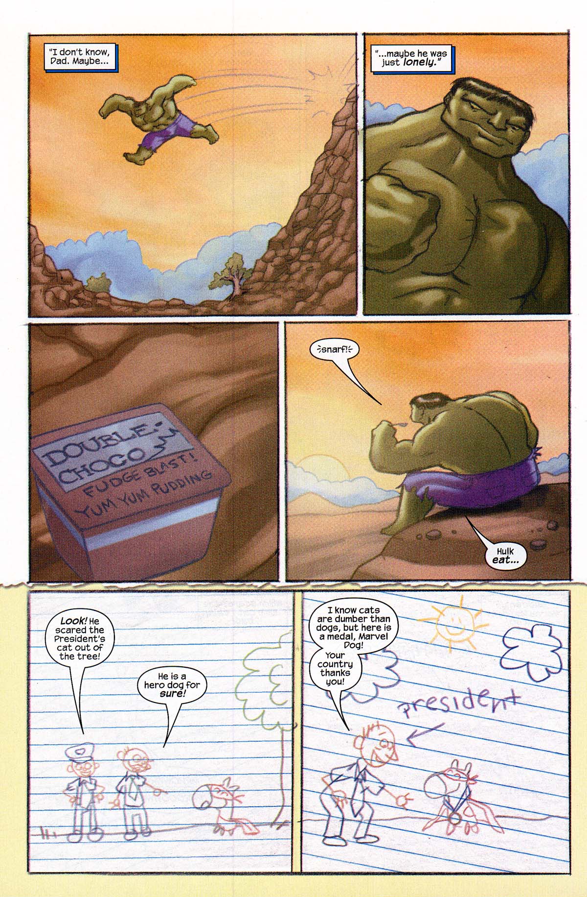 Read online Marvelous Adventures of Gus Beezer comic -  Issue # Hulk - 23