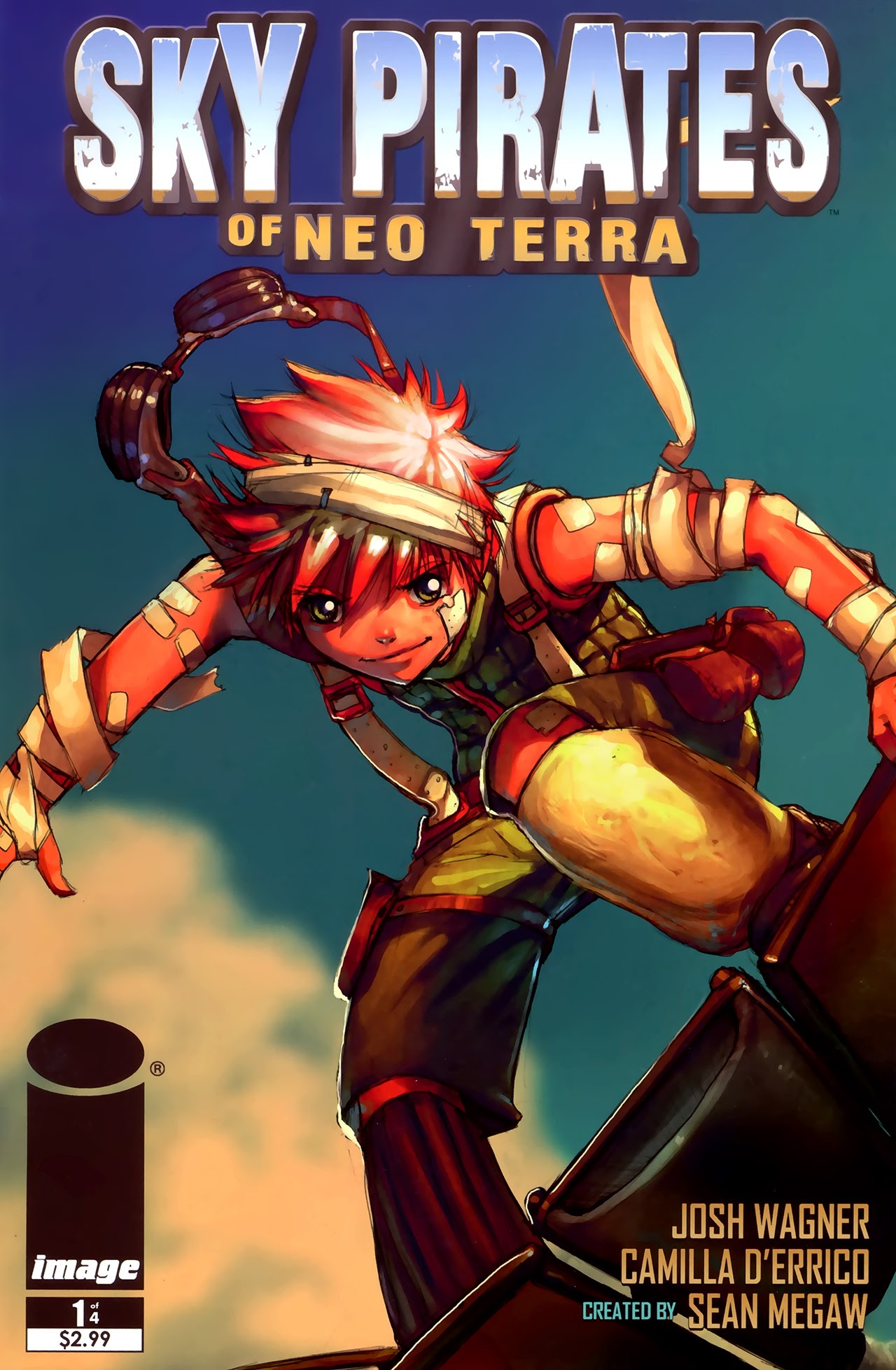 Read online Sky Pirates Of Neo Terra comic -  Issue #1 - 1